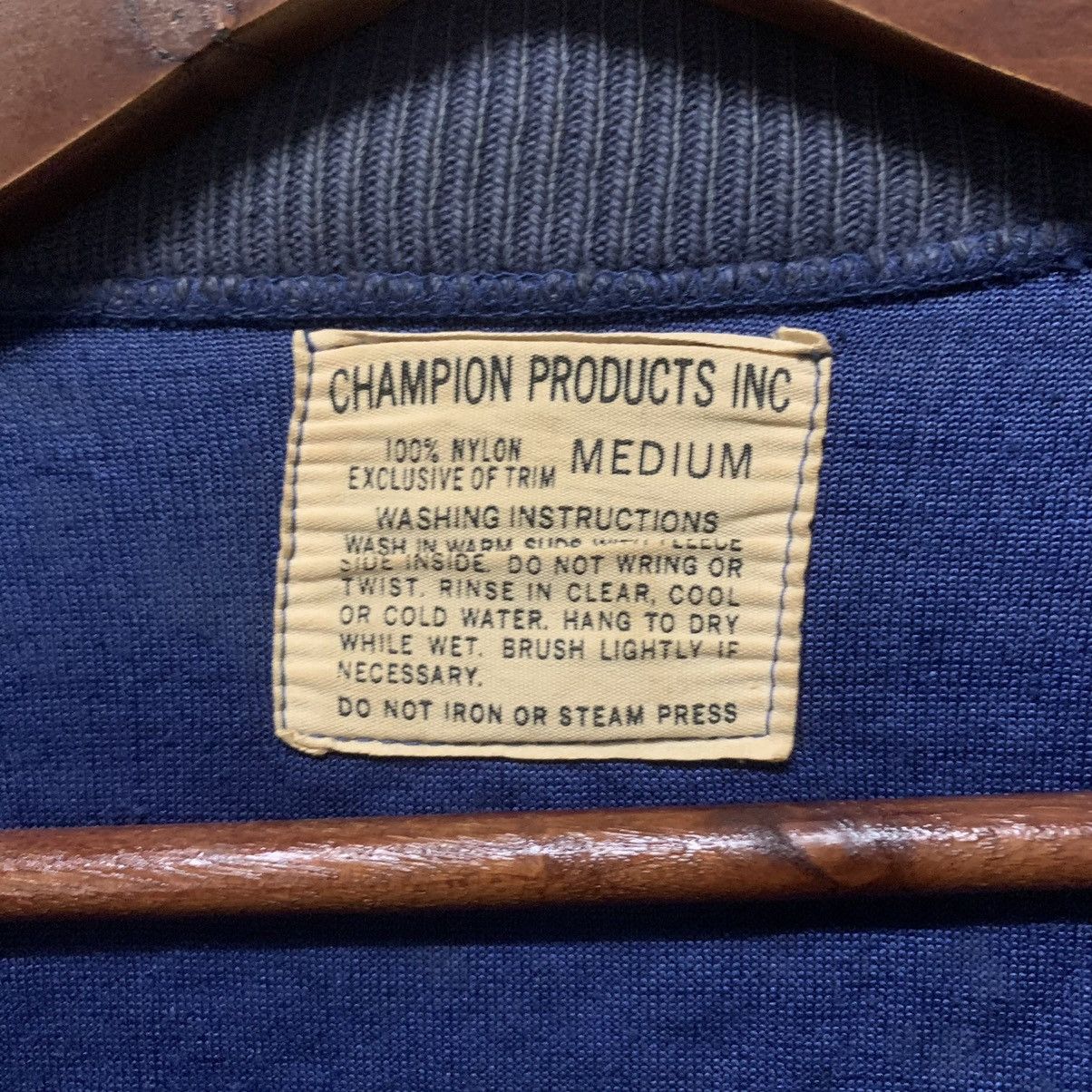 Champion × Vintage 🔥RARE🔥 80s Vintage Champion Zipper Jacket Medium Size Size US M / EU 48-50 / 2 - 8 Thumbnail