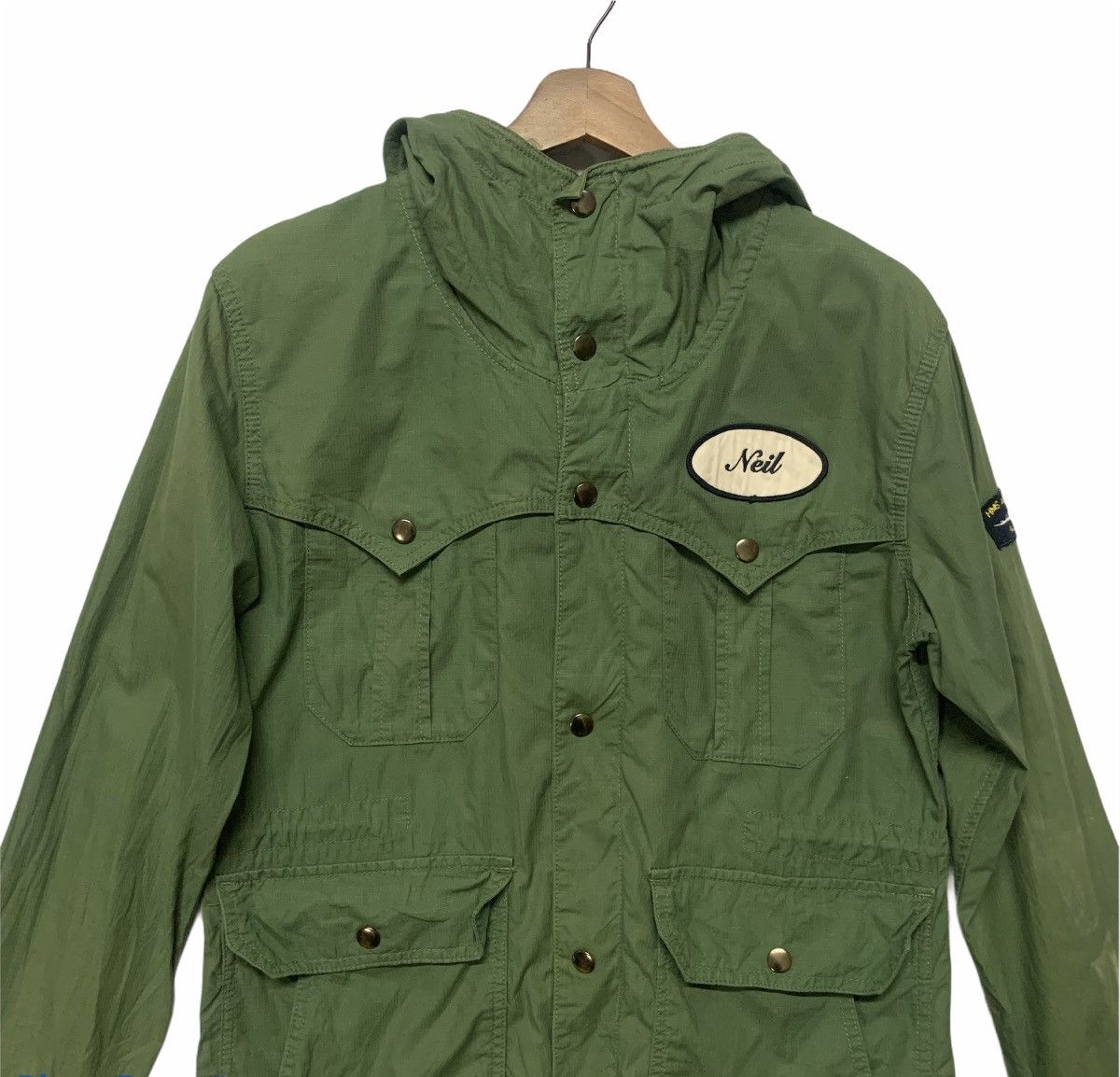 Japanese Brand Vintage Hoodie Work Wear Parka Jacket Size US M / EU 48-50 / 2 - 3 Thumbnail