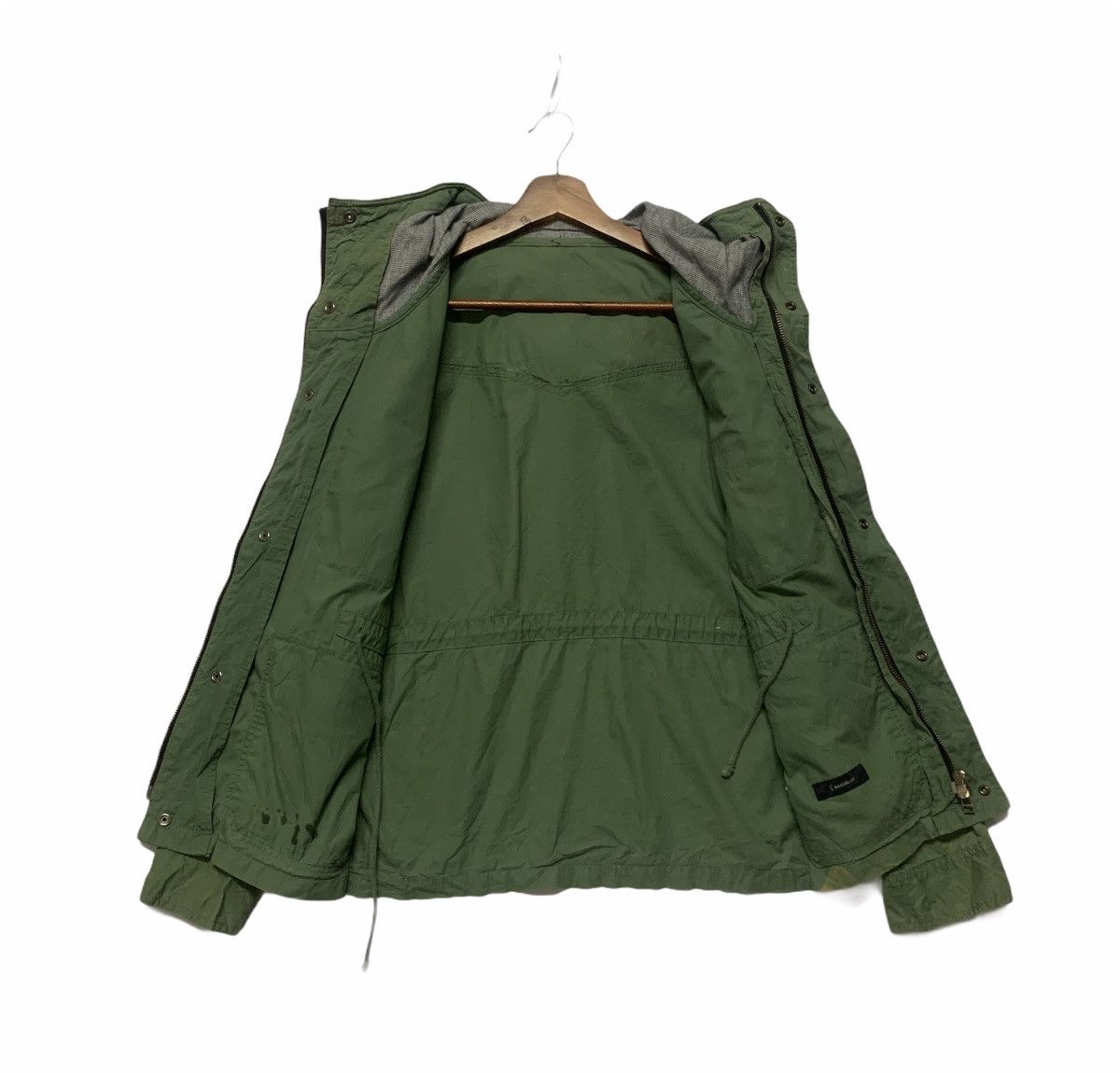 Japanese Brand Vintage Hoodie Work Wear Parka Jacket Size US M / EU 48-50 / 2 - 13 Thumbnail