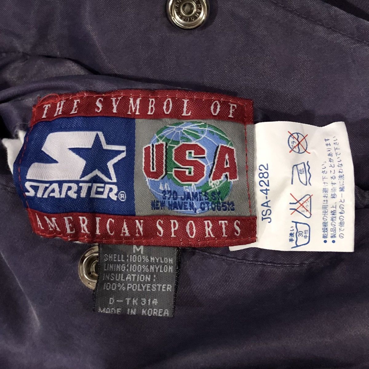Starter Vintage STARTER USA American Sport Bomber Jacket Size US M / EU 48-50 / 2 - 14 Thumbnail
