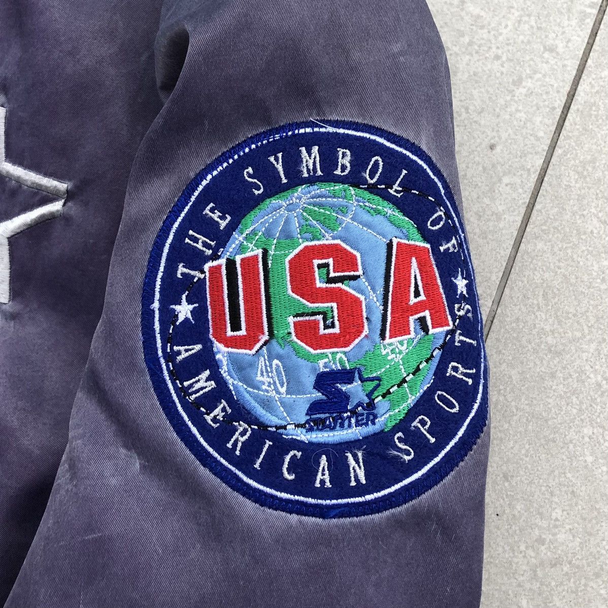 Starter Vintage STARTER USA American Sport Bomber Jacket Size US M / EU 48-50 / 2 - 6 Thumbnail