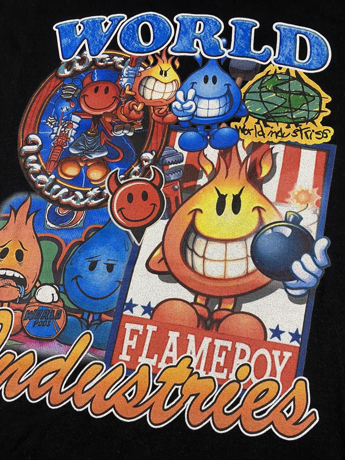 Other World Industries Bootleg Flameboy T-Shirt Size US M / EU 48-50 / 2 - 3 Thumbnail