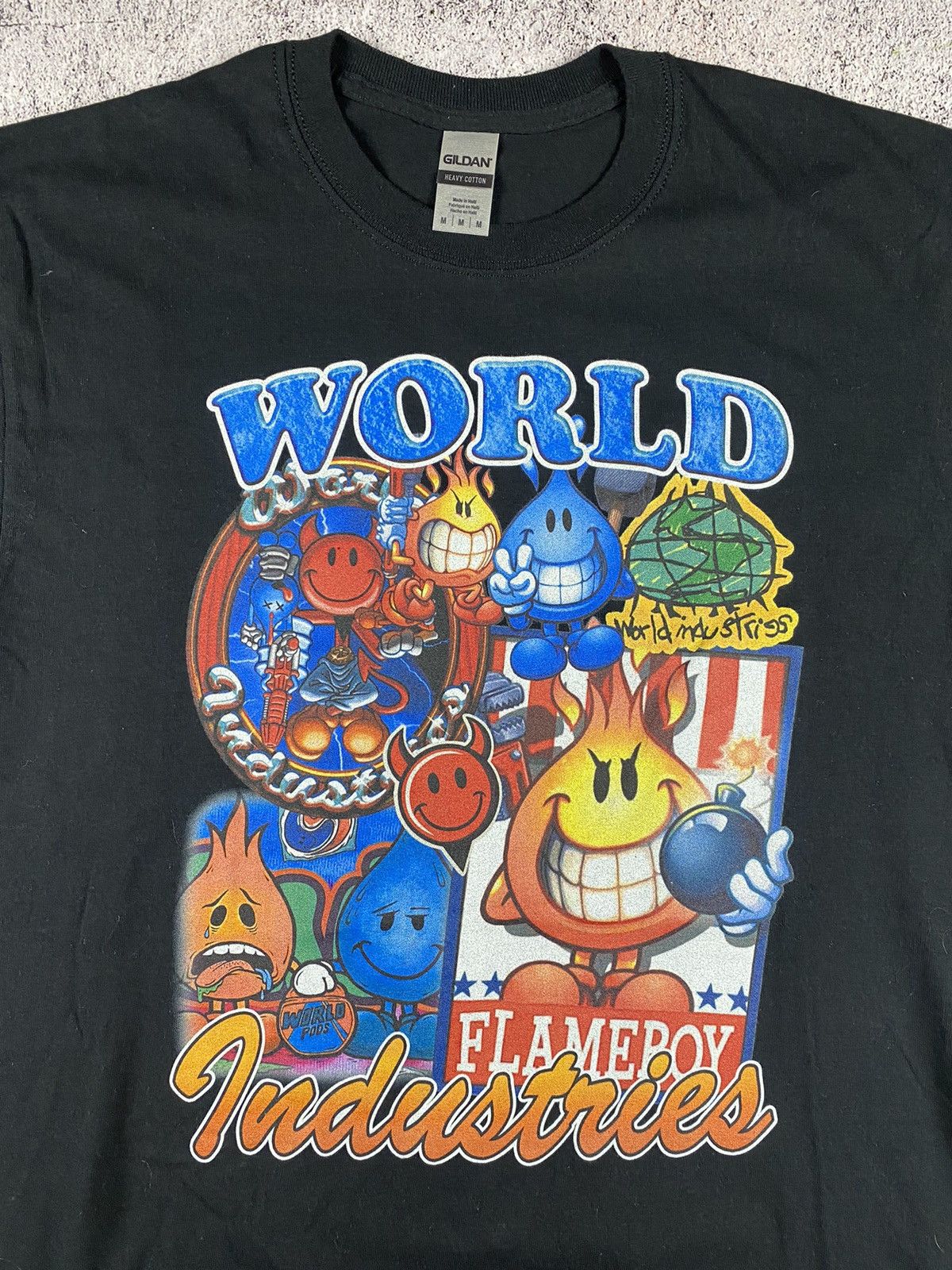 Other World Industries Bootleg Flameboy T-Shirt Size US M / EU 48-50 / 2 - 2 Thumbnail