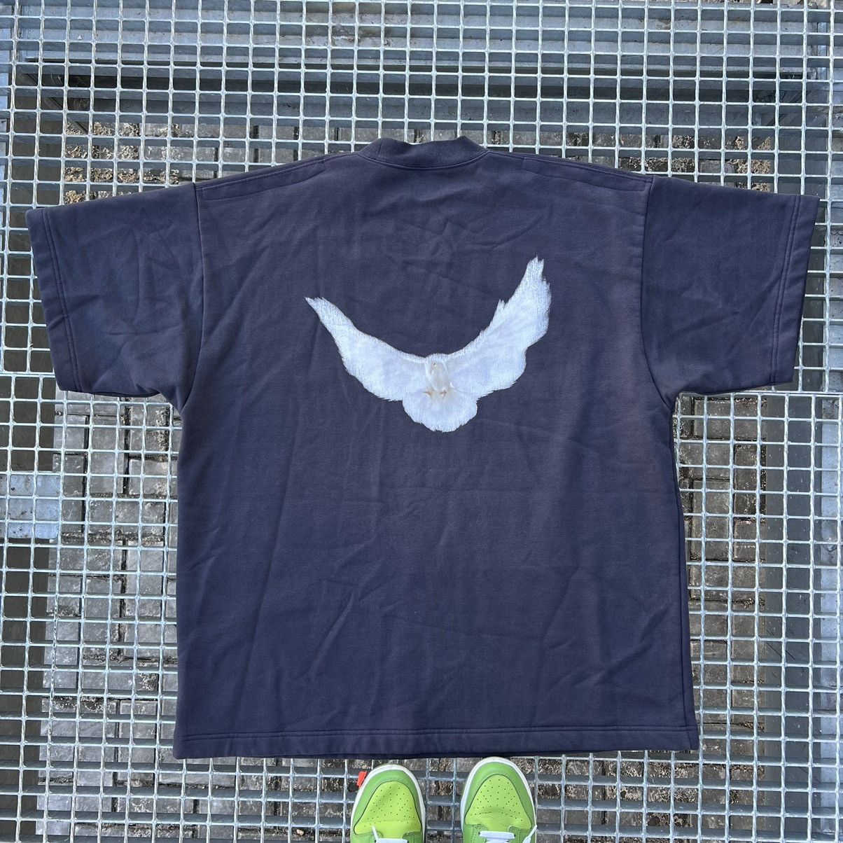 Gap Yeezy Gap Dove Padded Heavy Fleece Tee Size US L / EU 52-54 / 3 - 8 Thumbnail