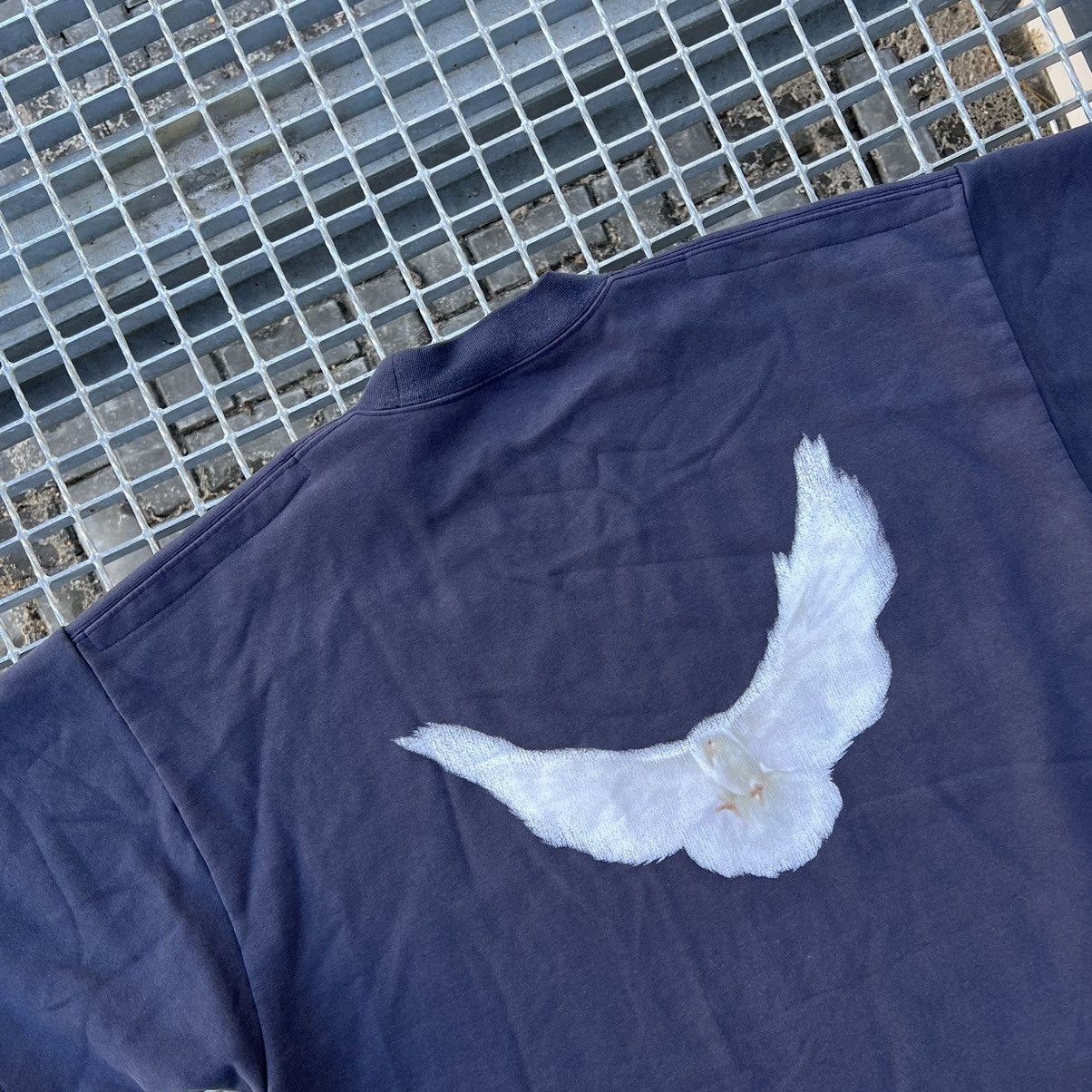 Gap Yeezy Gap Dove Padded Heavy Fleece Tee Size US L / EU 52-54 / 3 - 9 Thumbnail
