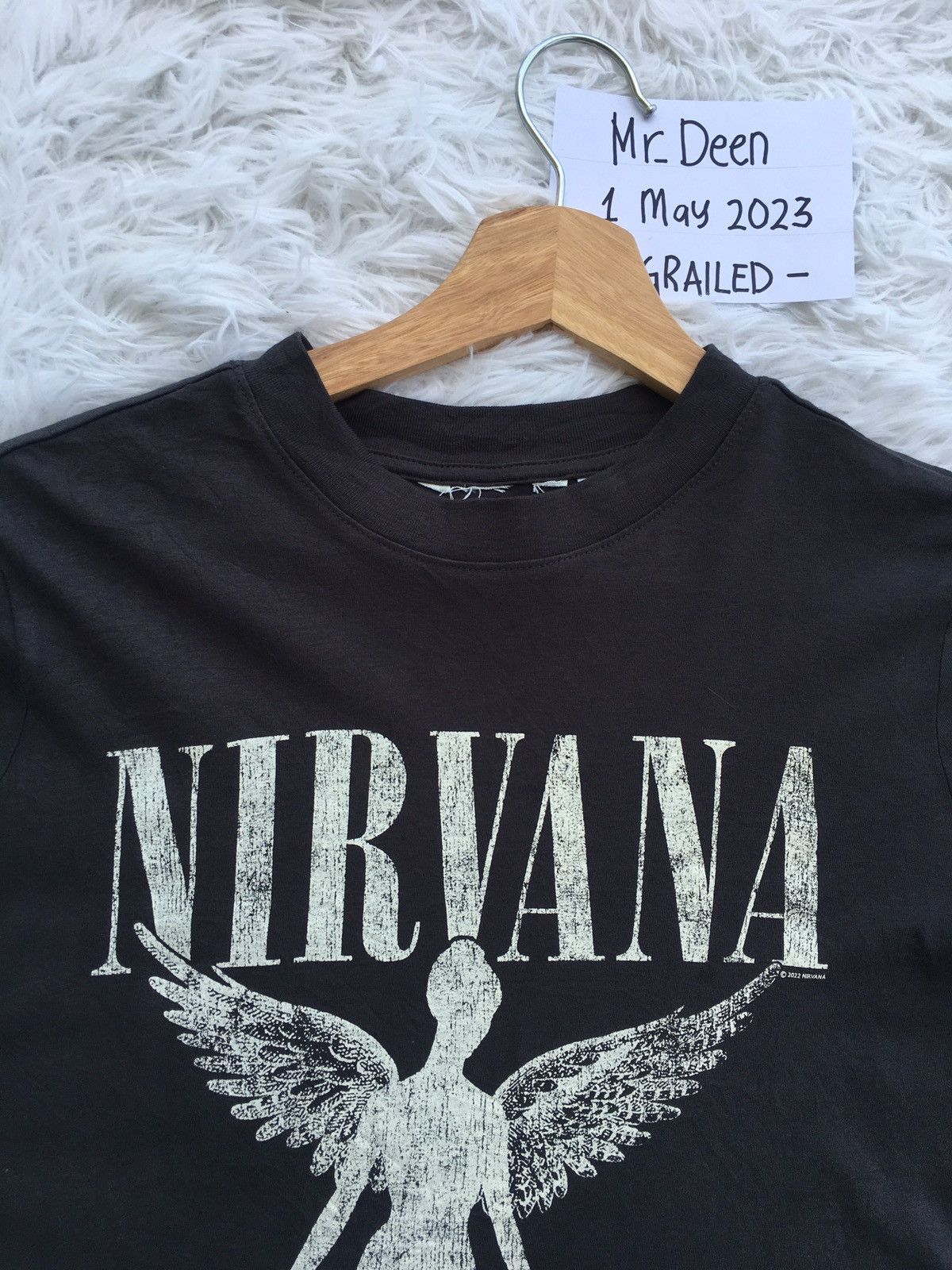 Nirvana Rare H&M x Nirvana 2002 Tshirt Size US S / EU 44-46 / 1 - 5 Thumbnail