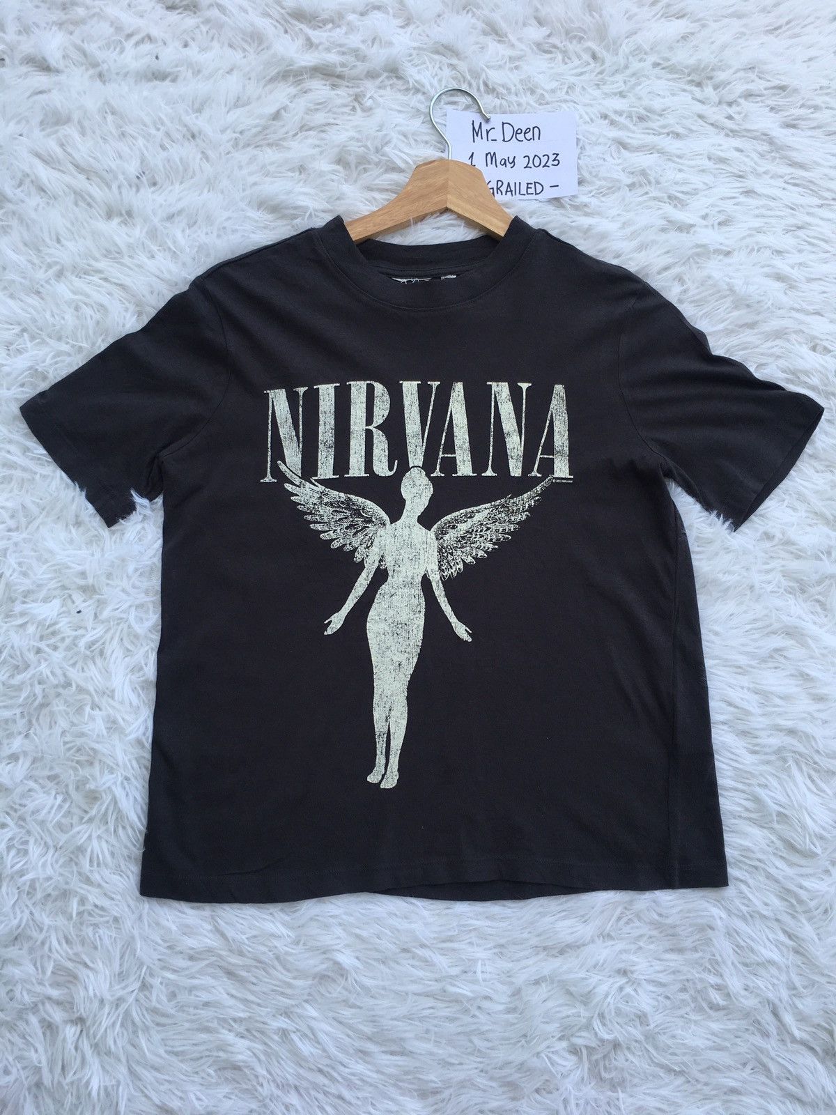Nirvana Rare H&M x Nirvana 2002 Tshirt Size US S / EU 44-46 / 1 - 1 Thumbnail