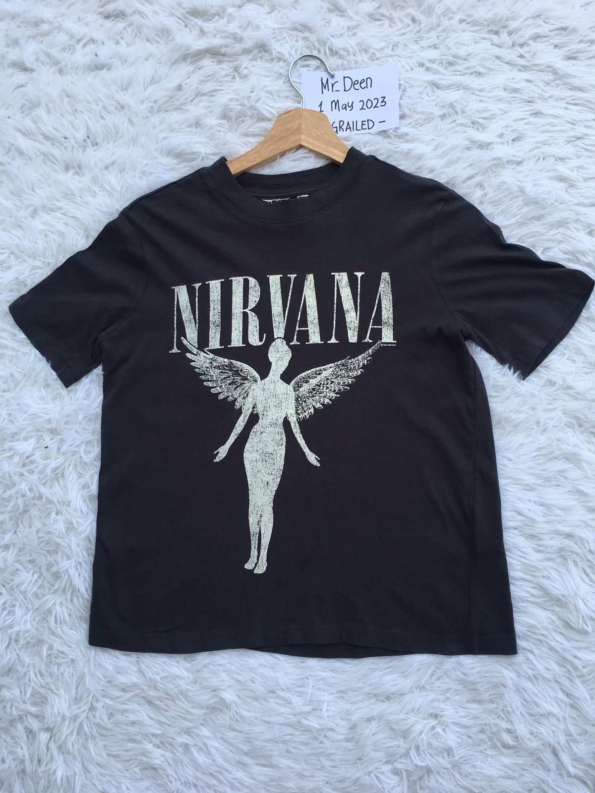 Nirvana Rare H&M x Nirvana 2002 Tshirt Size US S / EU 44-46 / 1 - 3 Thumbnail