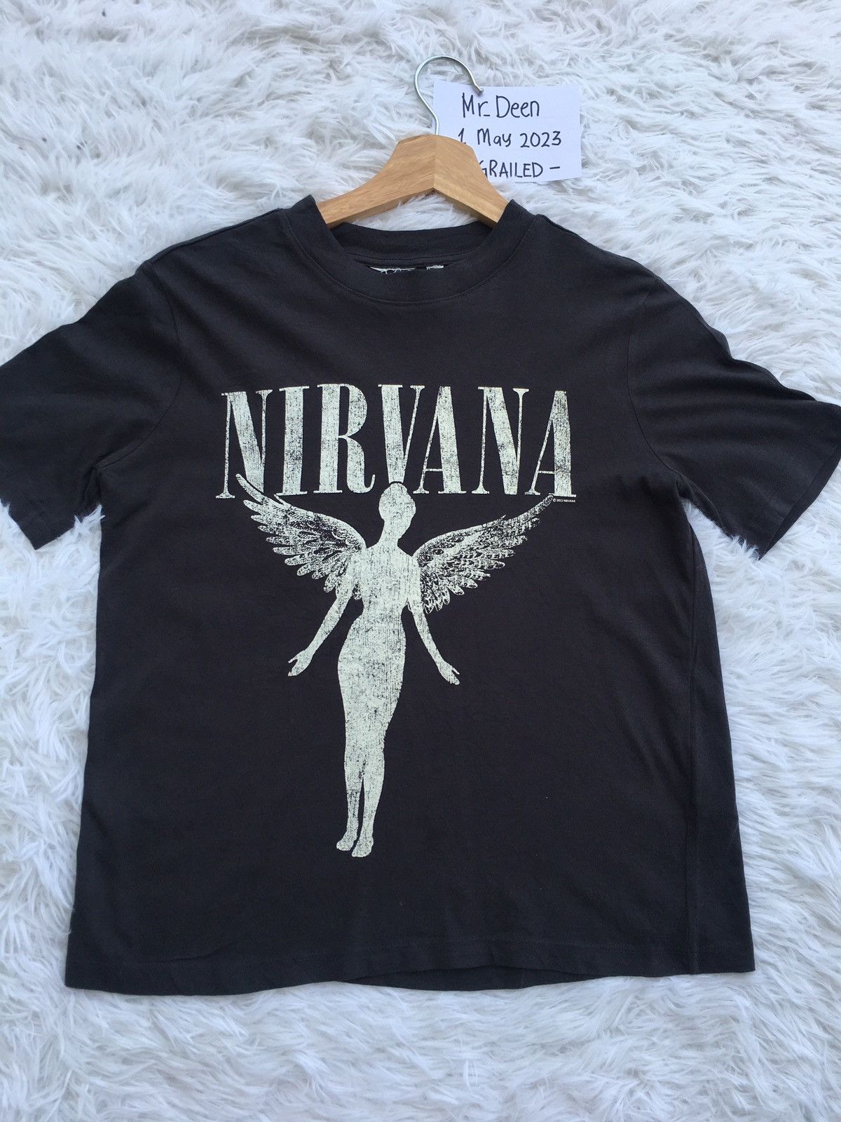 Nirvana Rare H&M x Nirvana 2002 Tshirt Size US S / EU 44-46 / 1 - 4 Thumbnail