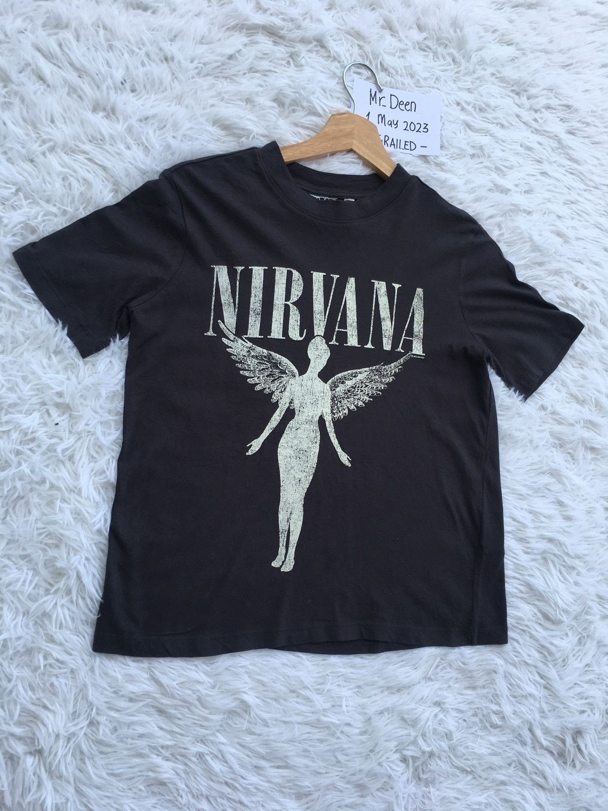 Nirvana Rare H&M x Nirvana 2002 Tshirt Size US S / EU 44-46 / 1 - 2 Thumbnail
