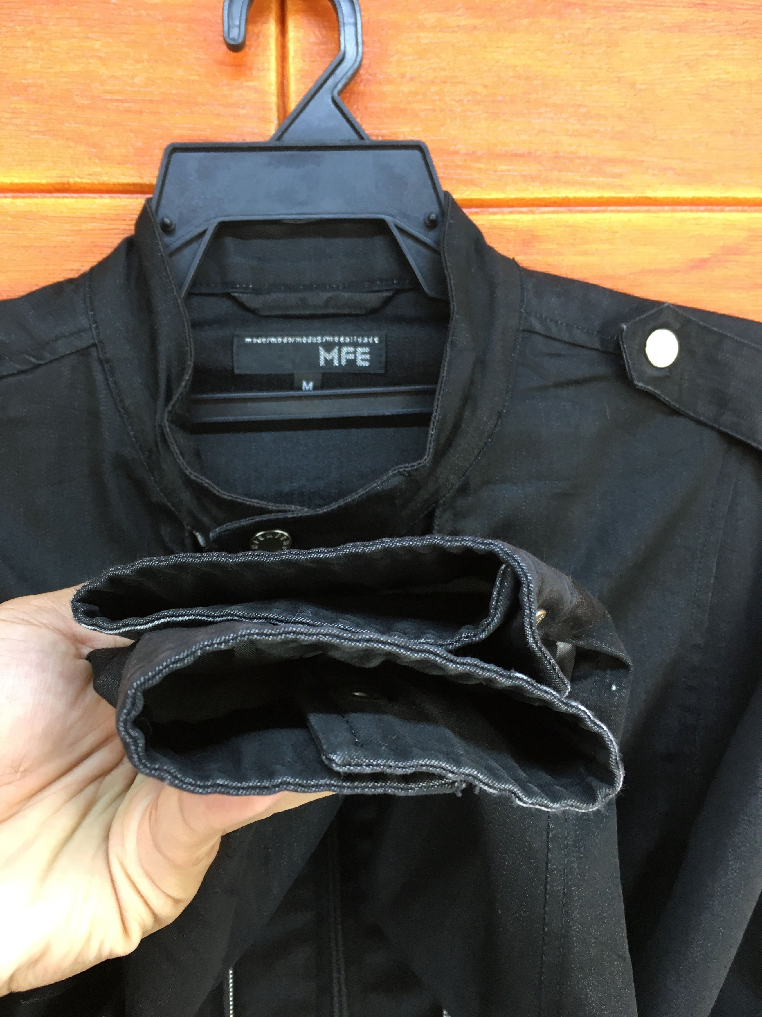 Marithe + Francois Girbaud Japanese Brand MFE Black Zipper Jacket Size US M / EU 48-50 / 2 - 7 Thumbnail