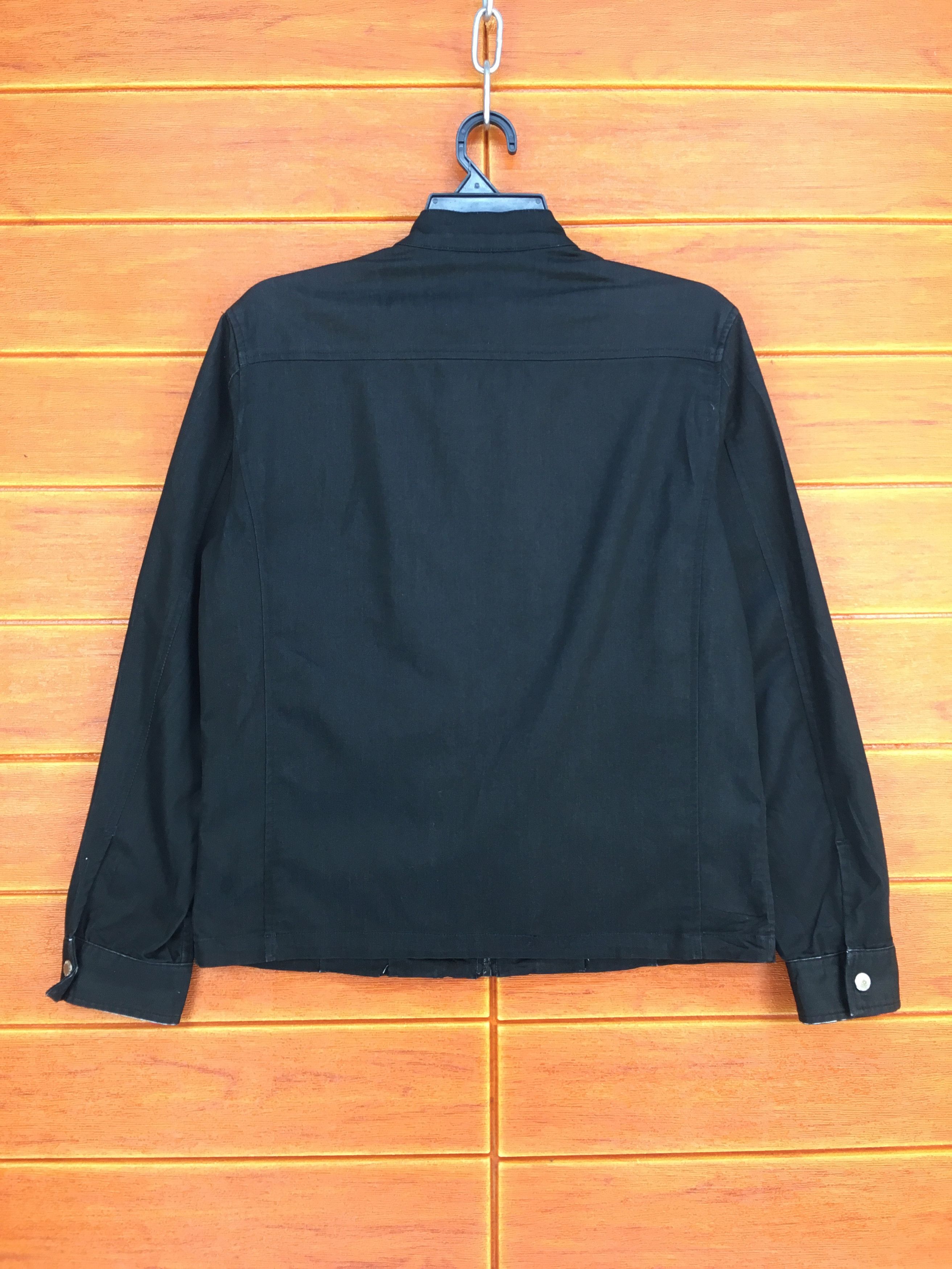 Marithe + Francois Girbaud Japanese Brand MFE Black Zipper Jacket Size US M / EU 48-50 / 2 - 8 Thumbnail