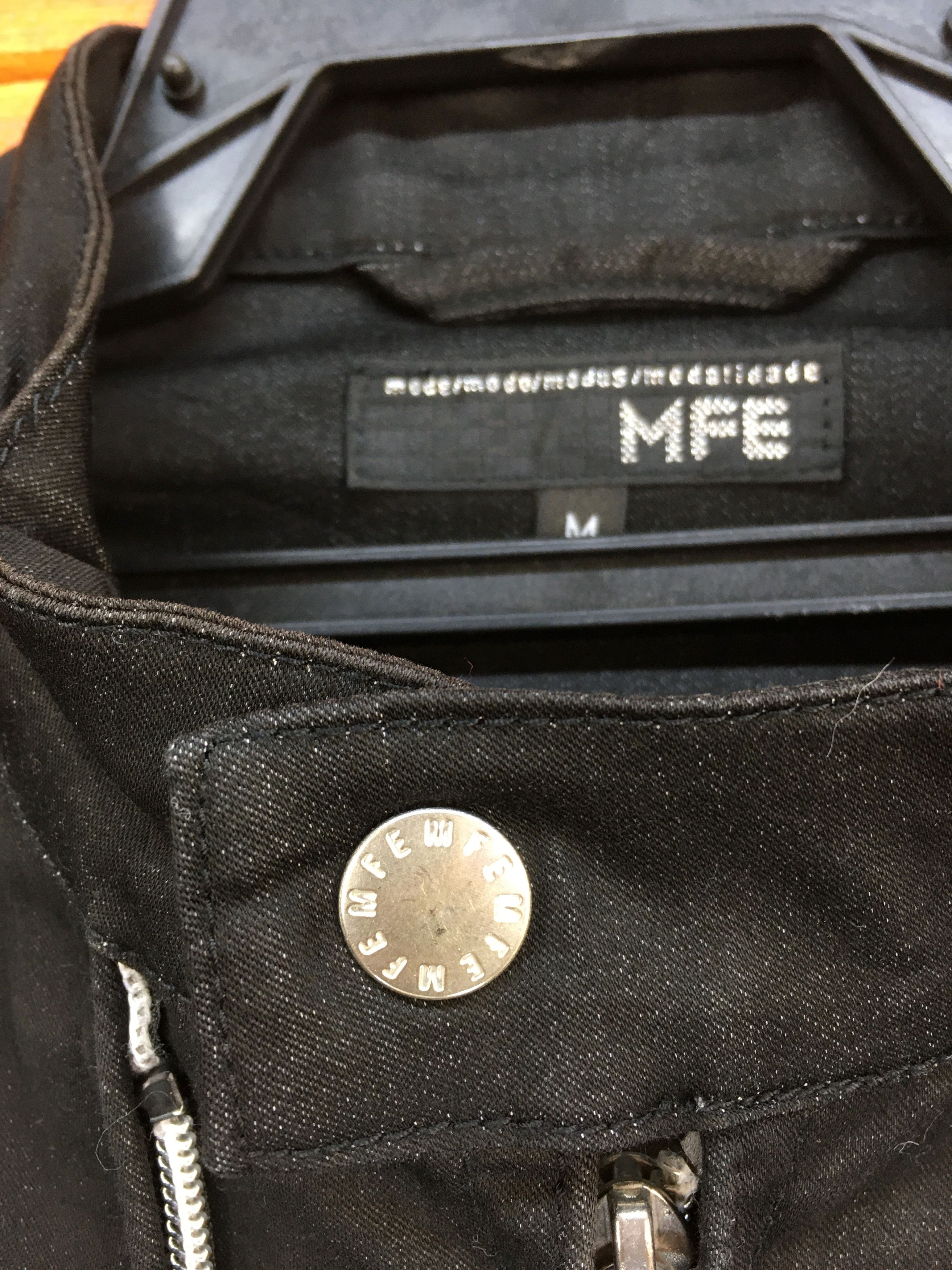 Marithe + Francois Girbaud Japanese Brand MFE Black Zipper Jacket Size US M / EU 48-50 / 2 - 5 Thumbnail