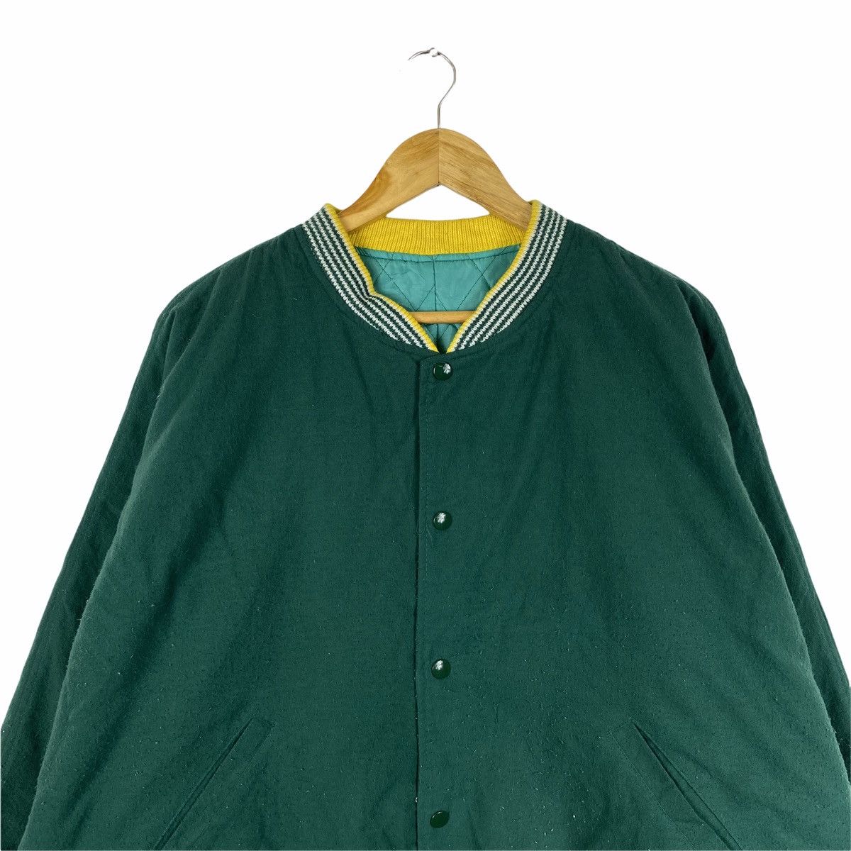 Sports Specialties × Vintage Vintage LOGICAL VEHICLE 1954 CAR Wool Bomber Varsity Jacket Size US L / EU 52-54 / 3 - 6 Thumbnail