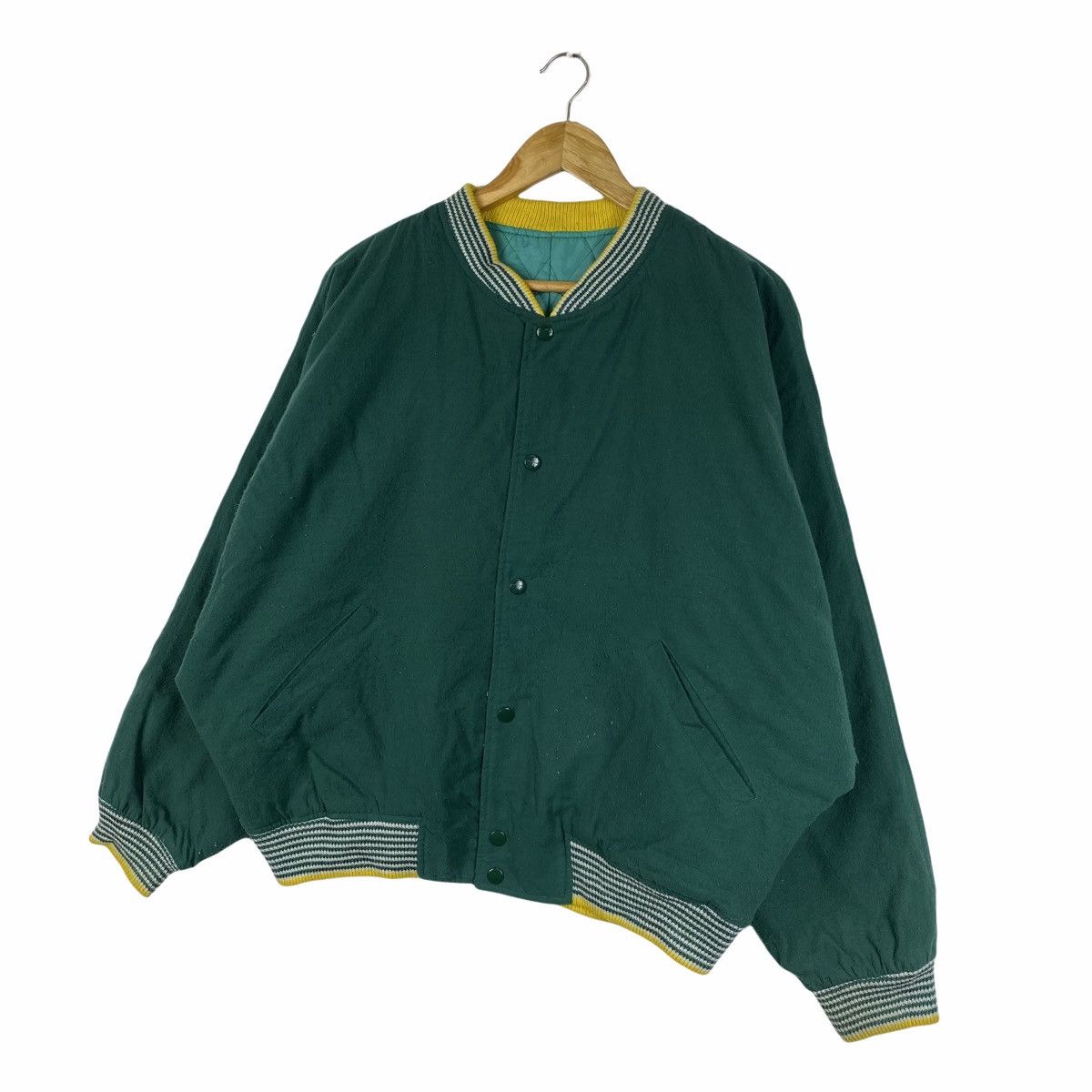 Sports Specialties × Vintage Vintage LOGICAL VEHICLE 1954 CAR Wool Bomber Varsity Jacket Size US L / EU 52-54 / 3 - 4 Thumbnail