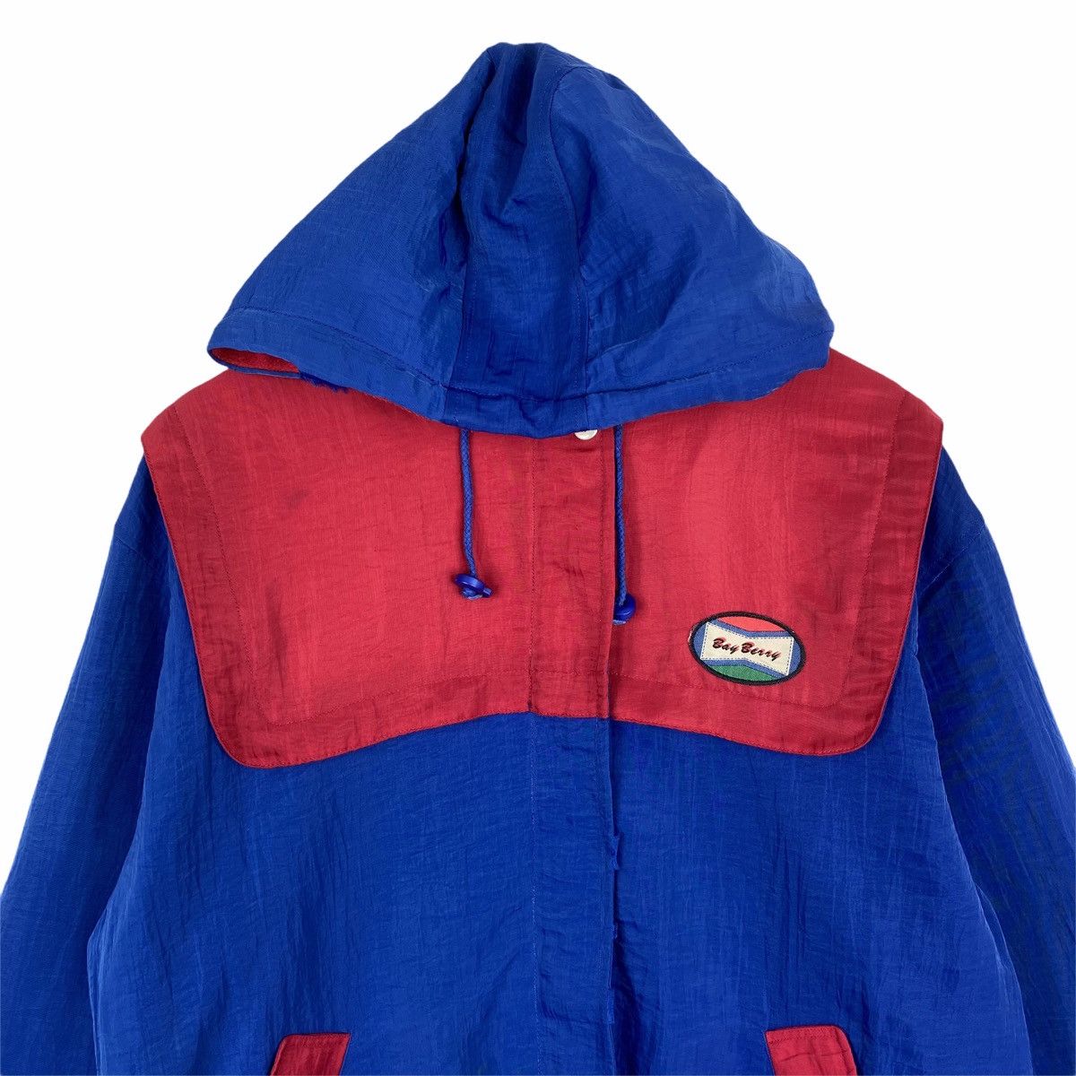 Vintage VINTAGE BAY BERRY SMALL LOGO ZIPPER HOODIE WINDBREAKER Size US L / EU 52-54 / 3 - 4 Thumbnail