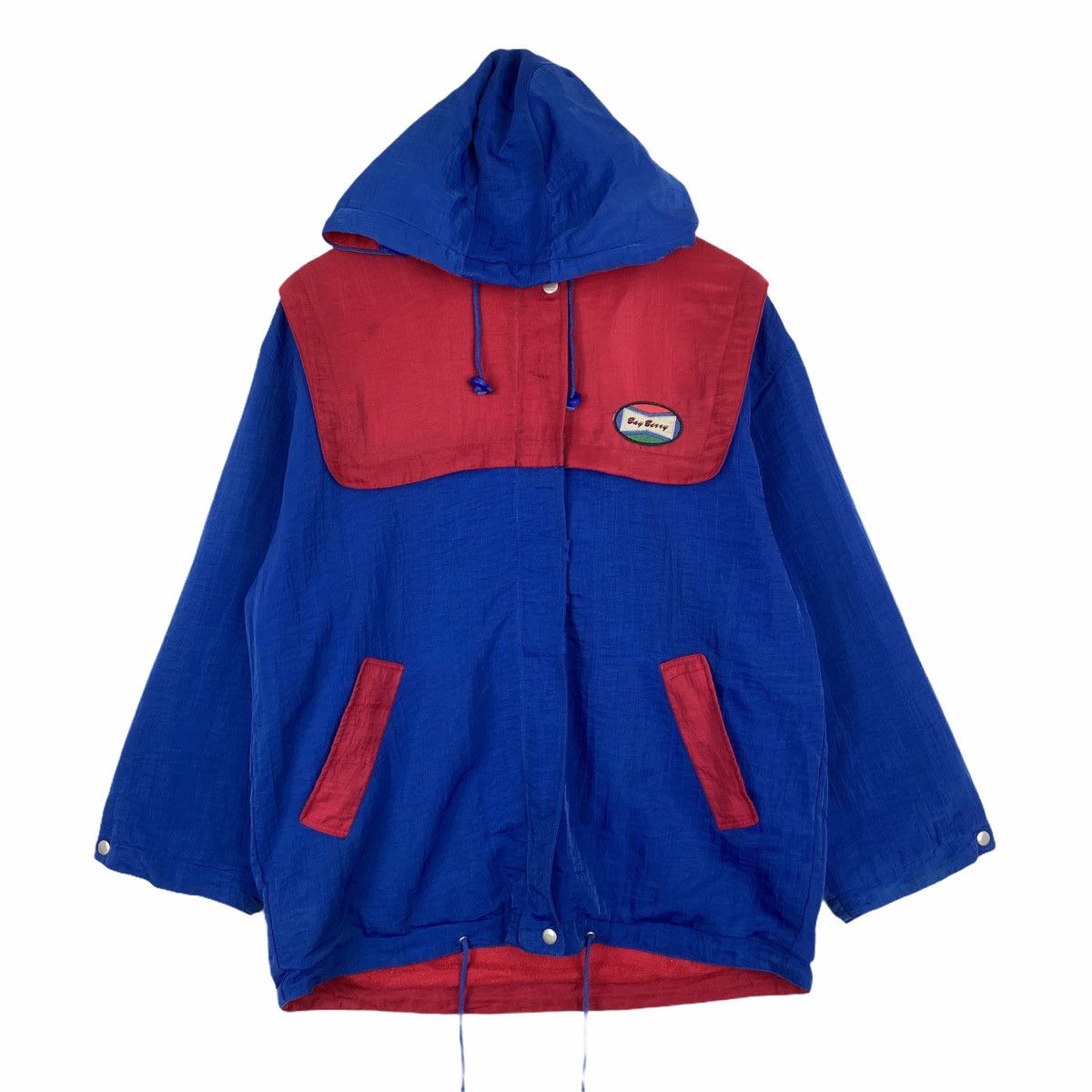 Vintage VINTAGE BAY BERRY SMALL LOGO ZIPPER HOODIE WINDBREAKER Size US L / EU 52-54 / 3 - 1 Thumbnail