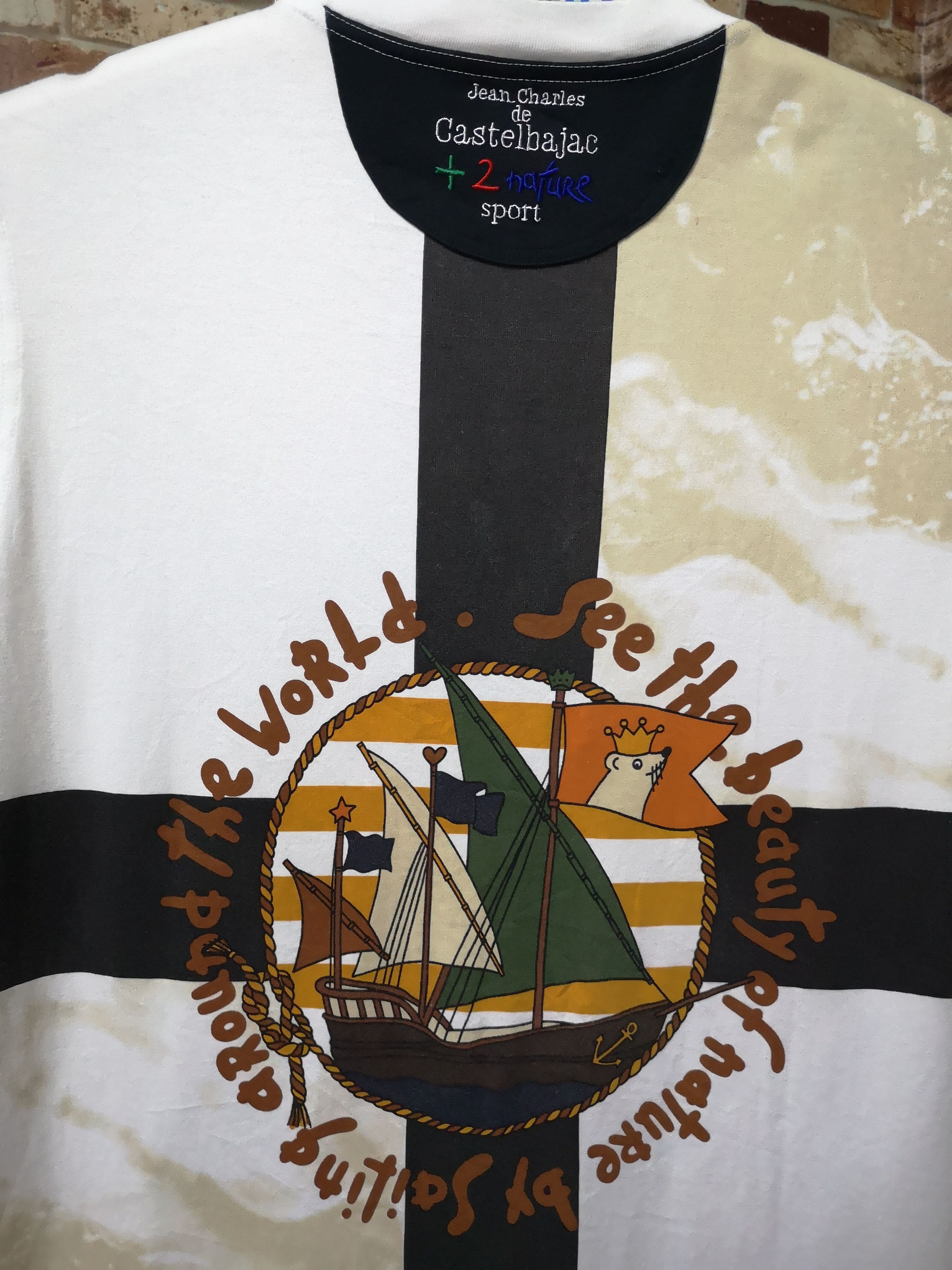 Jean Charles De Castelbajac Nice Design Tee Size US M / EU 48-50 / 2 - 6 Thumbnail