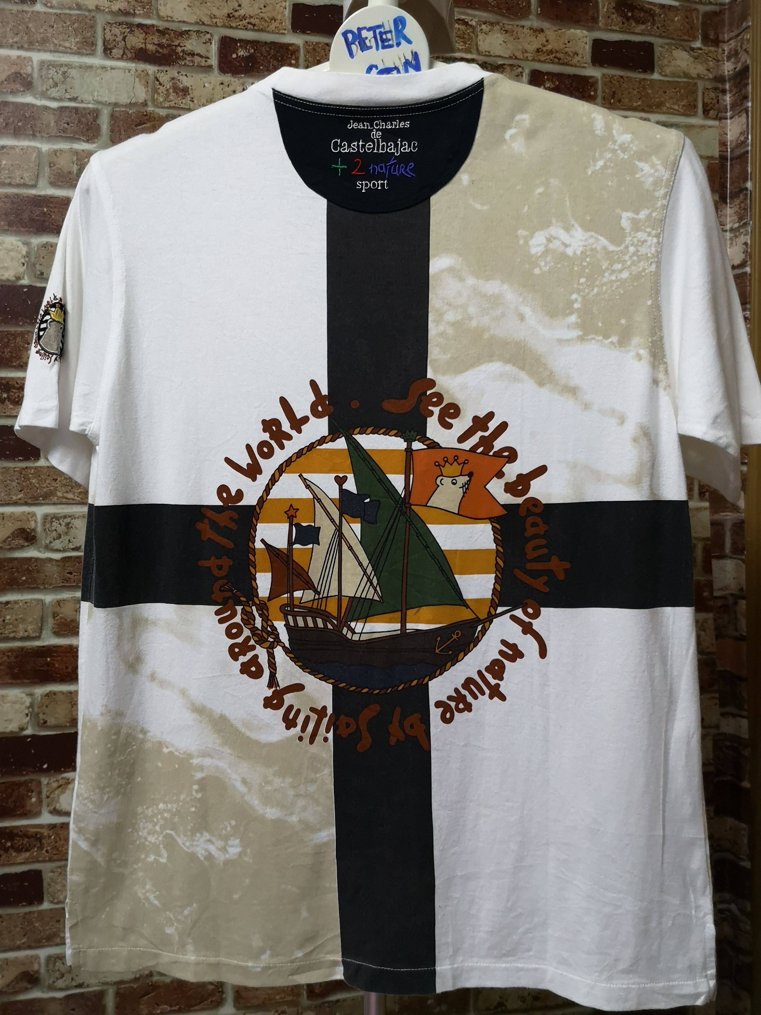 Jean Charles De Castelbajac Nice Design Tee Size US M / EU 48-50 / 2 - 1 Thumbnail