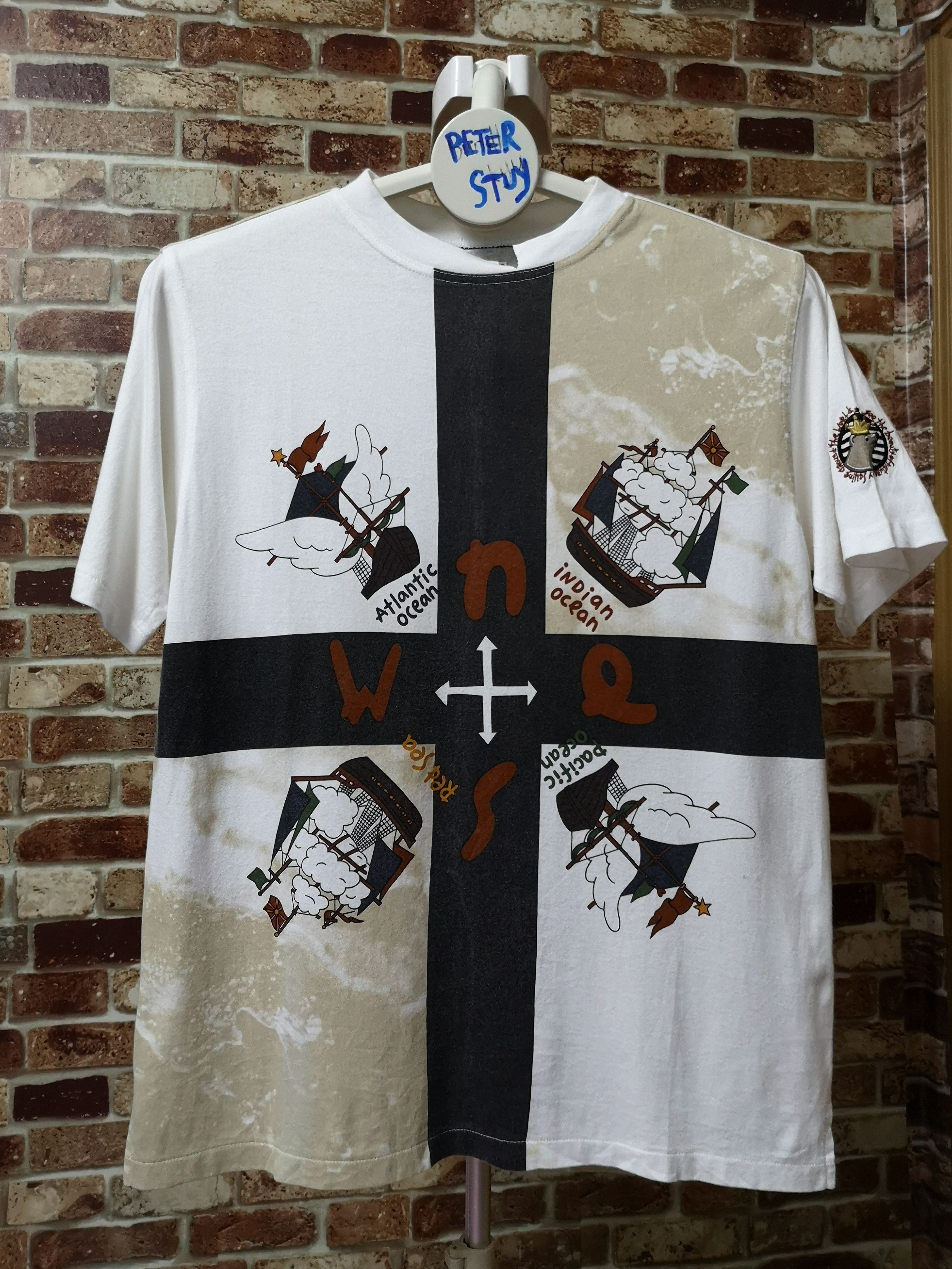 Jean Charles De Castelbajac Nice Design Tee Size US M / EU 48-50 / 2 - 5 Thumbnail