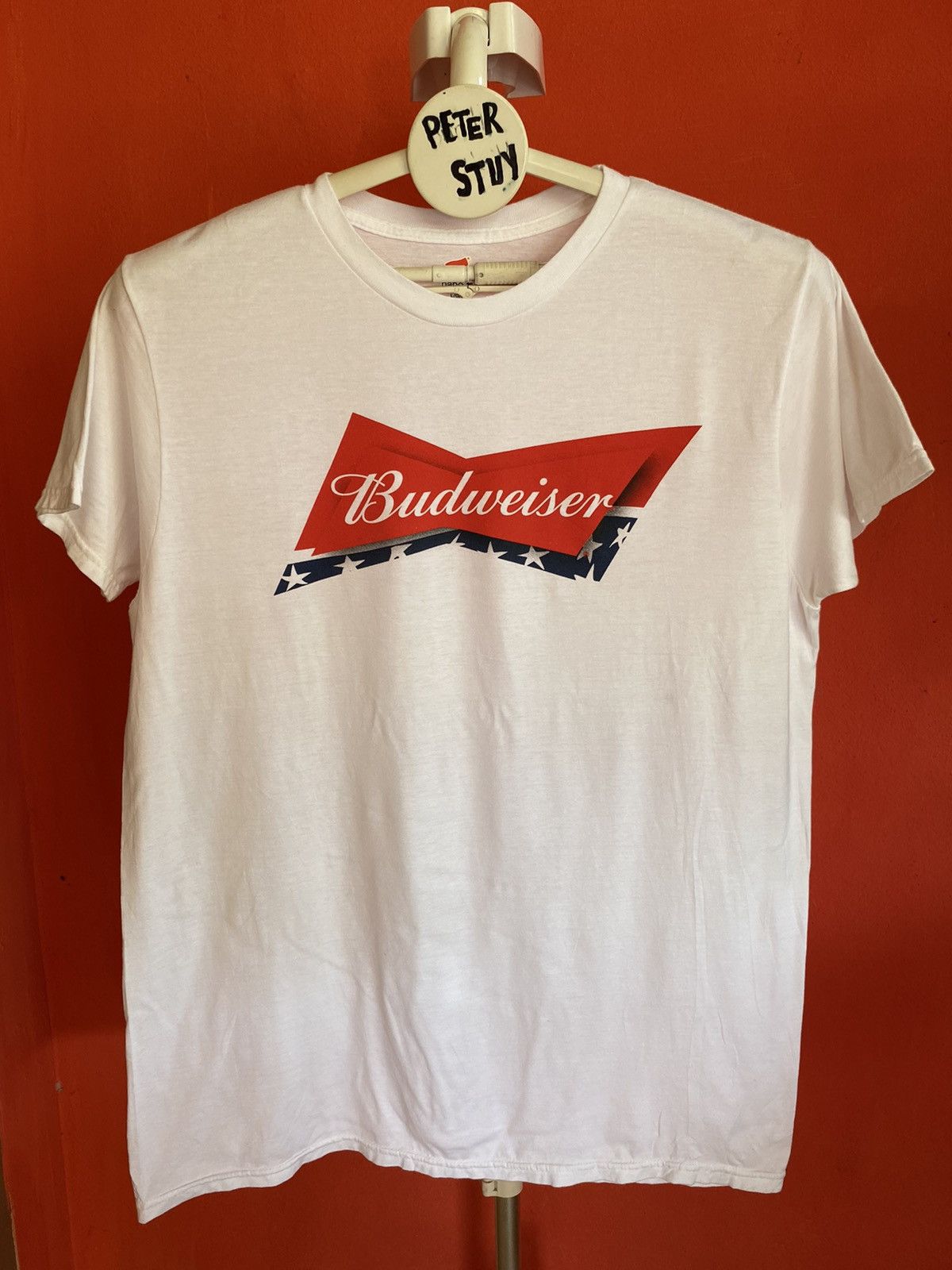 Budweiser × Vintage Vintage Budweiser Shirt Size US L / EU 52-54 / 3 - 1 Thumbnail