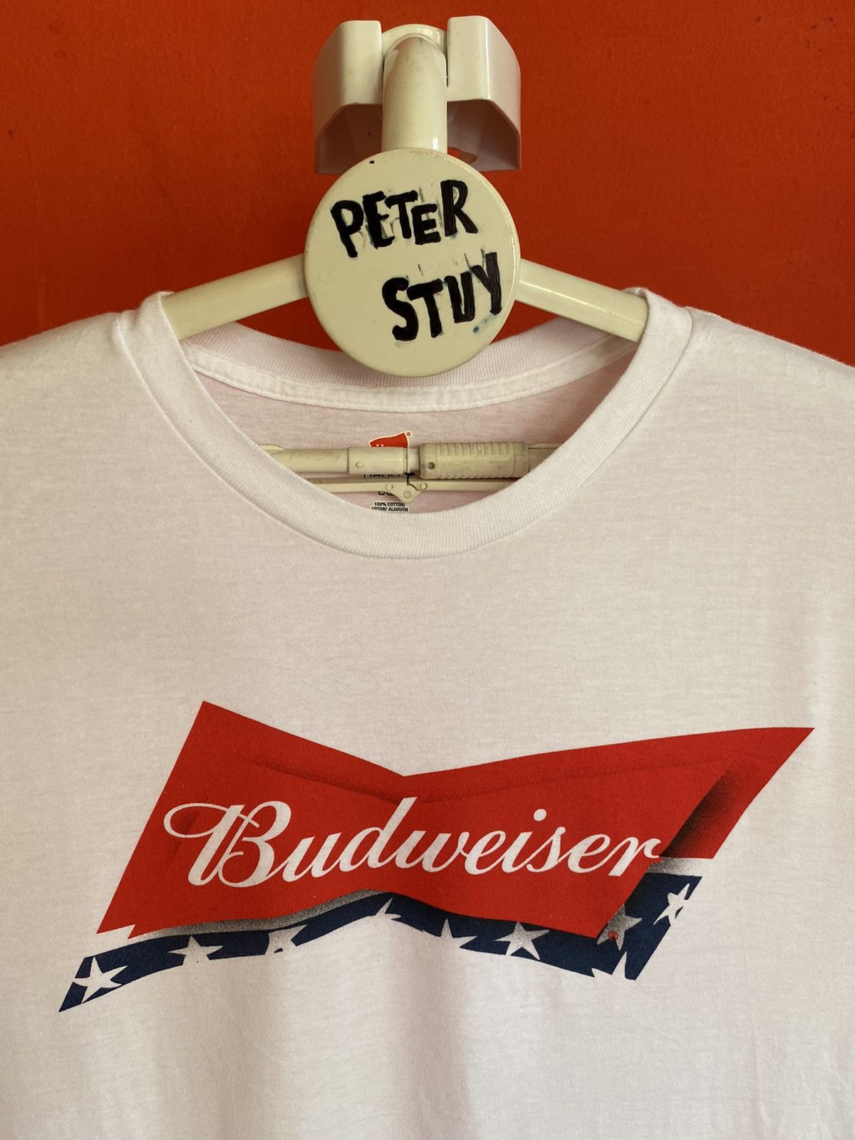 Budweiser × Vintage Vintage Budweiser Shirt Size US L / EU 52-54 / 3 - 2 Thumbnail