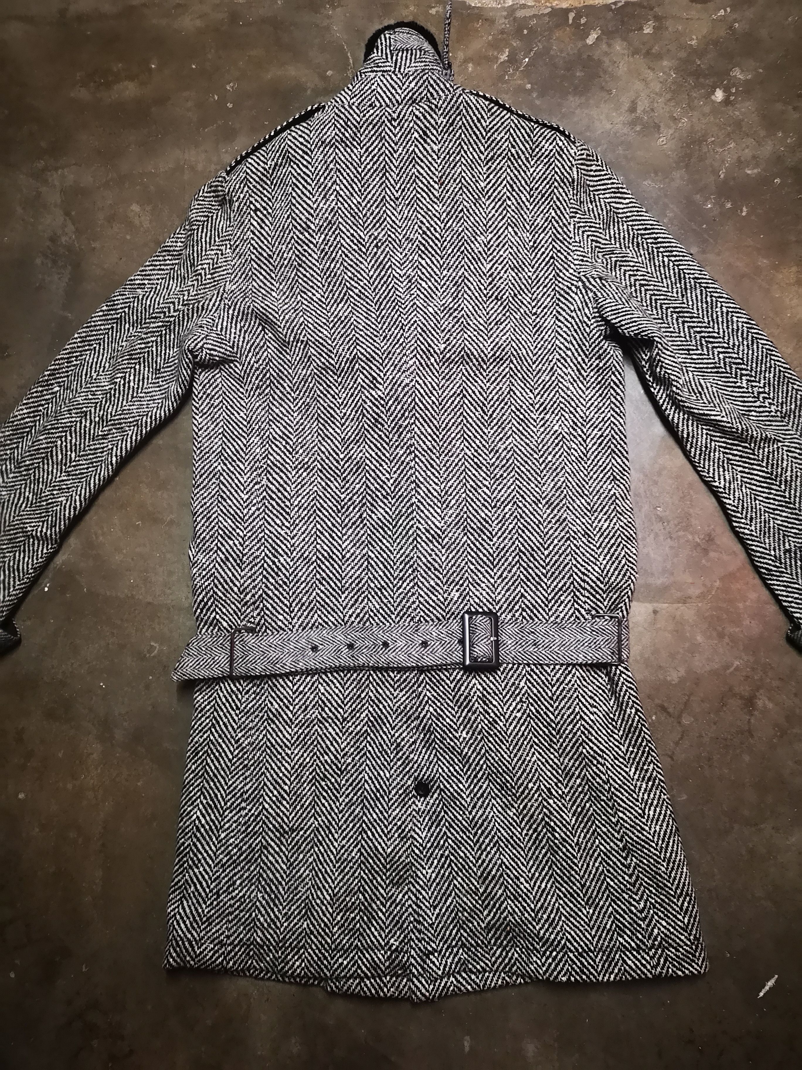 Japanese Brand × N.Hoolywood × Vintage N. Hoolywood long Jacket wool faux fur Size US L / EU 52-54 / 3 - 6 Thumbnail