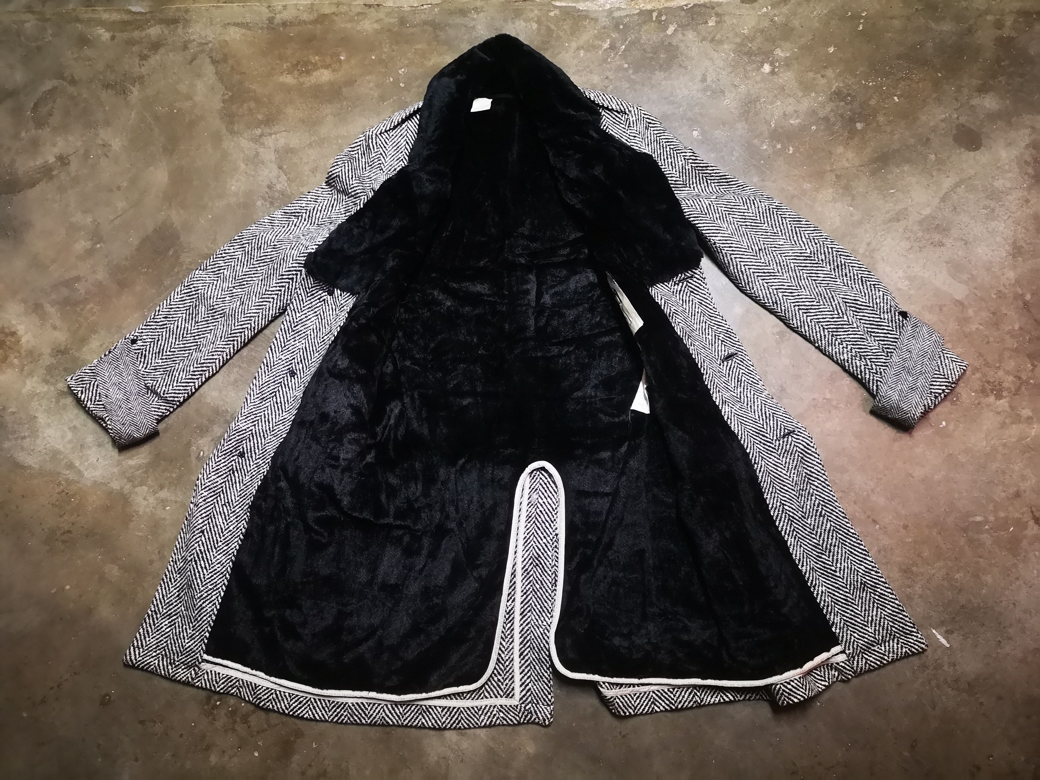 Japanese Brand × N.Hoolywood × Vintage N. Hoolywood long Jacket wool faux fur Size US L / EU 52-54 / 3 - 8 Thumbnail