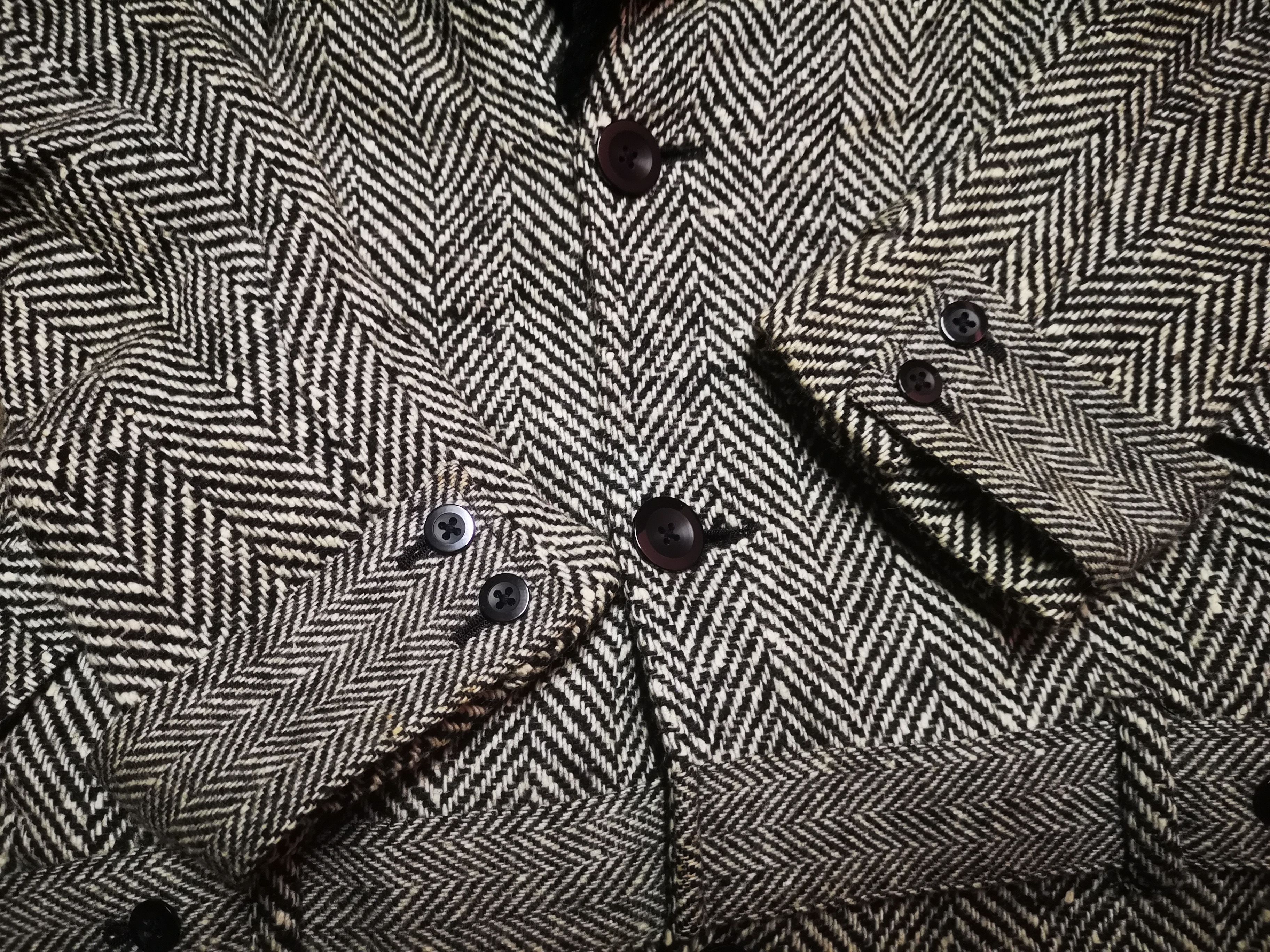 Japanese Brand × N.Hoolywood × Vintage N. Hoolywood long Jacket wool faux fur Size US L / EU 52-54 / 3 - 7 Thumbnail