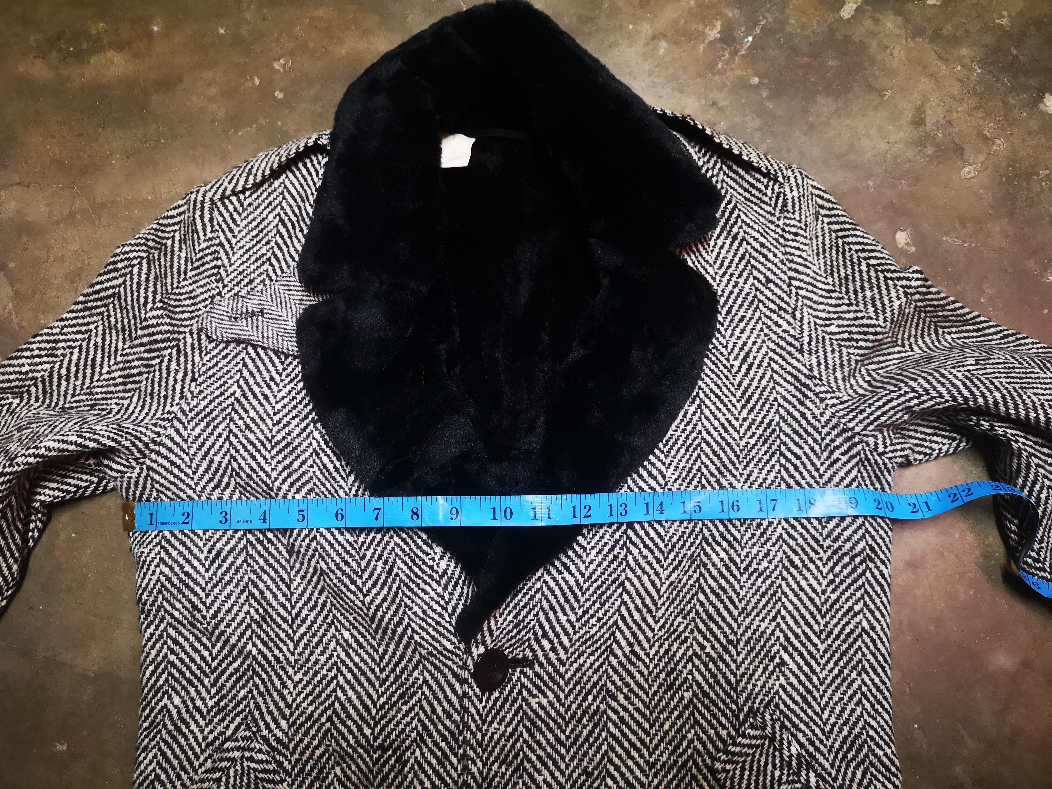 Japanese Brand × N.Hoolywood × Vintage N. Hoolywood long Jacket wool faux fur Size US L / EU 52-54 / 3 - 18 Thumbnail