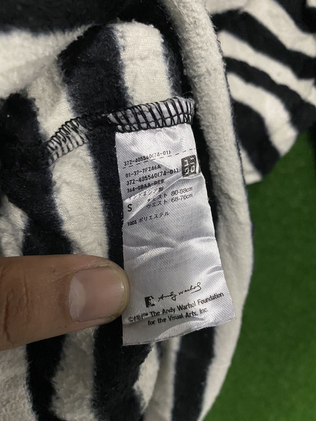 Andy Warhol × Uniqlo Uniqlo x Andy Warhol Small Logo Fleece Shirt Size US S / EU 44-46 / 1 - 5 Thumbnail