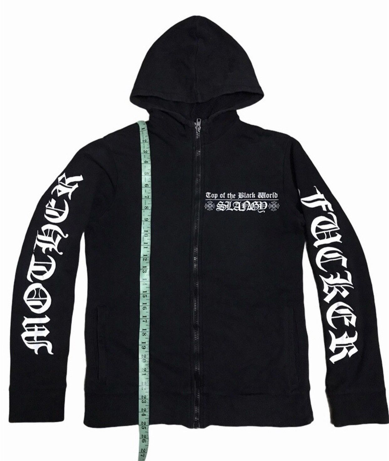 Japanese Brand × Vintage Steals‼️Vintage Slangy Nice Design hoodie Jacket Size US M / EU 48-50 / 2 - 8 Thumbnail