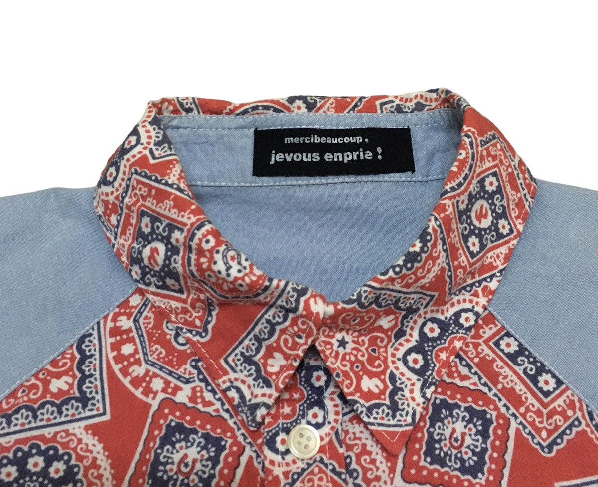 mercibeaucoup Rare Design Vintage Mercibeaucoup Issey Miyake Shirt 2000s Size US L / EU 52-54 / 3 - 8 Thumbnail