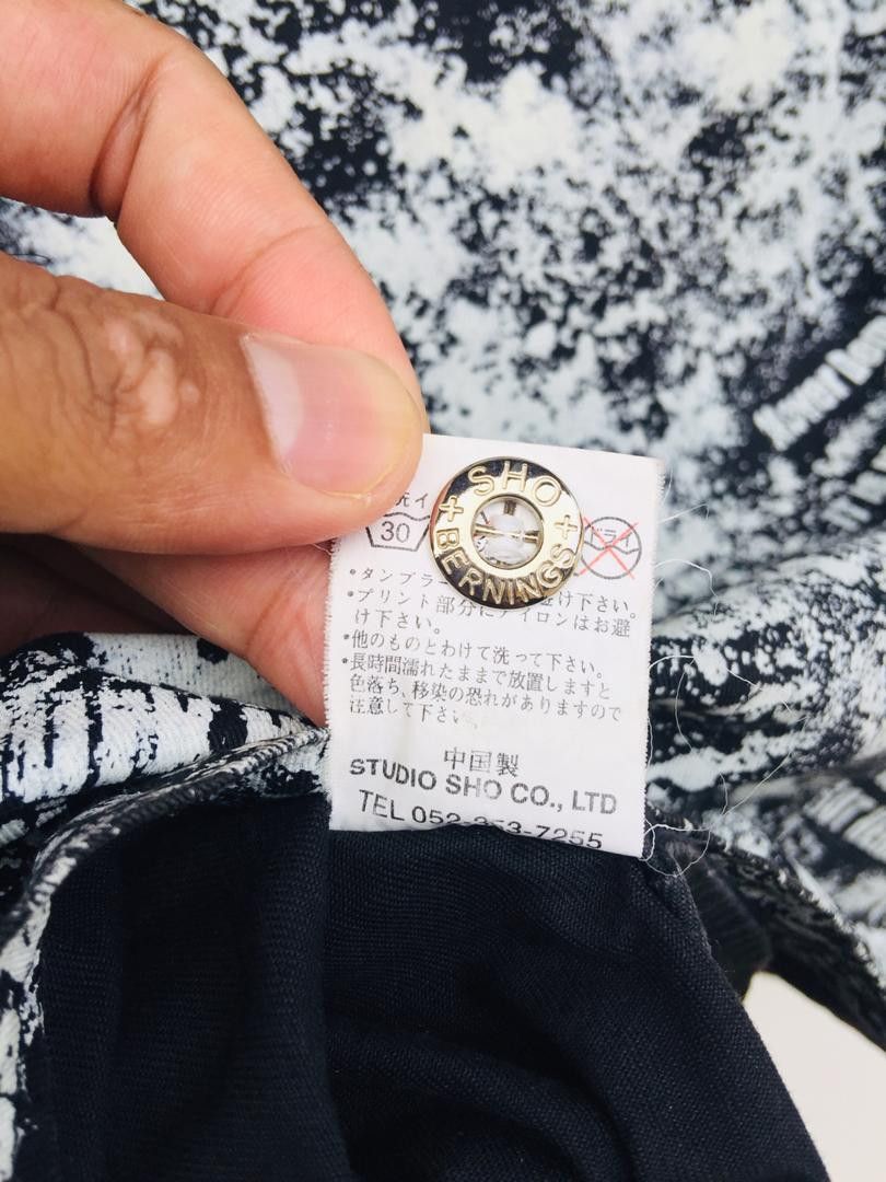 Japanese Brand × Vintage Vintage Berning Sho Punk Design Travis Scott Fashion Style Size US L / EU 52-54 / 3 - 8 Thumbnail
