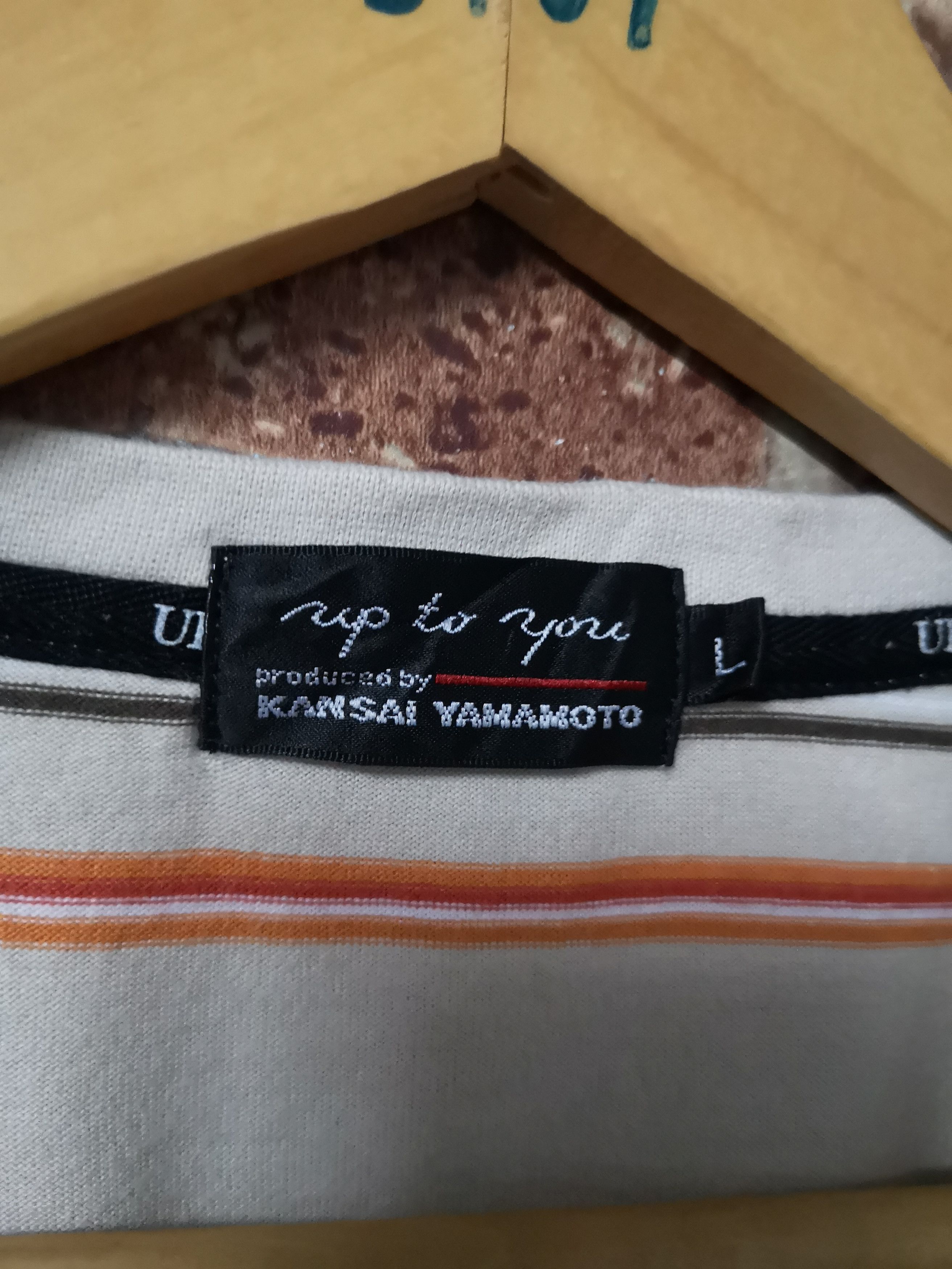Designer × Japanese Brand × Kansai Yamamoto KANSAI YAMAMOTO CASUAL TEE Size US L / EU 52-54 / 3 - 4 Thumbnail