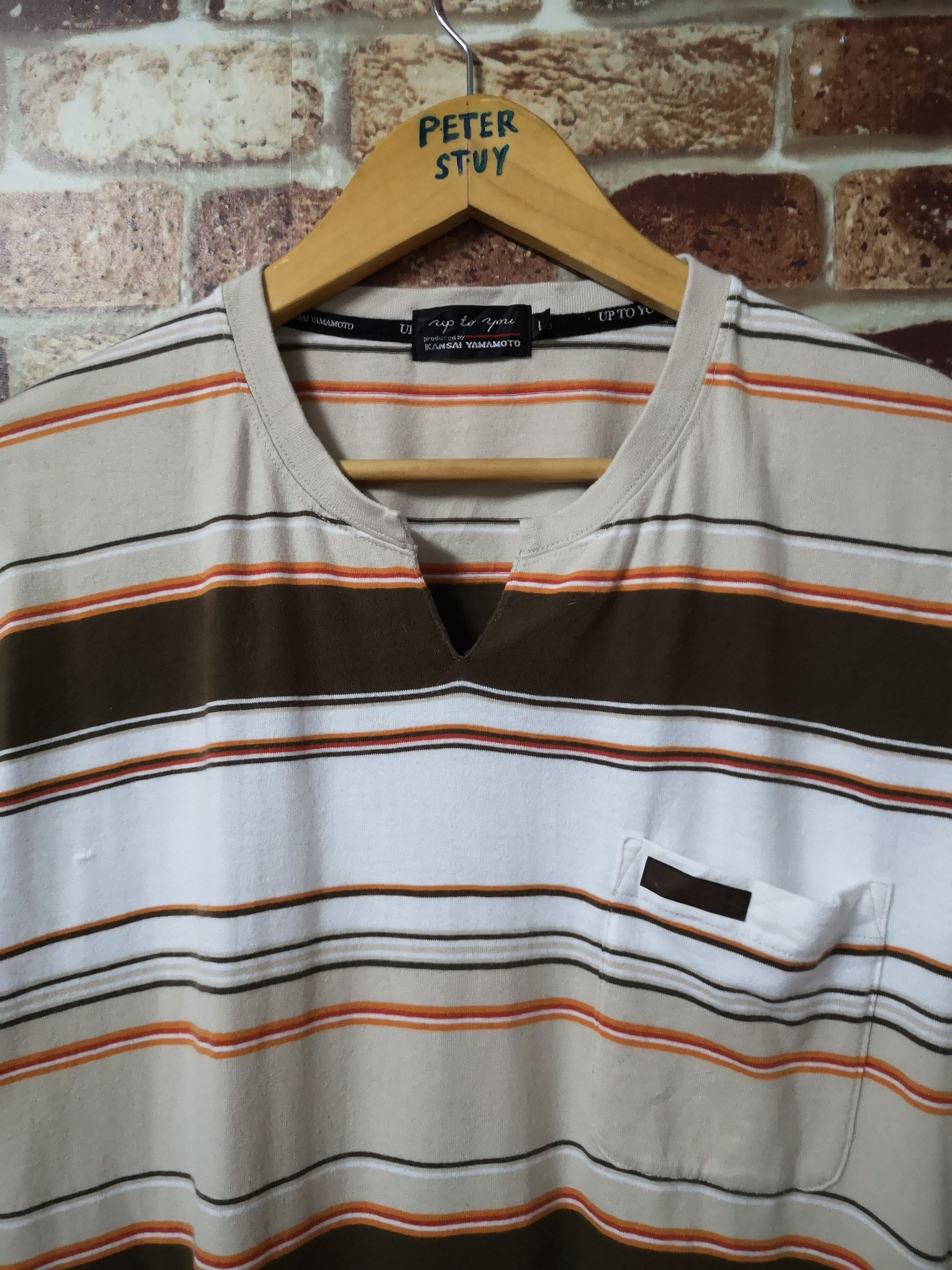 Designer × Japanese Brand × Kansai Yamamoto KANSAI YAMAMOTO CASUAL TEE Size US L / EU 52-54 / 3 - 3 Thumbnail