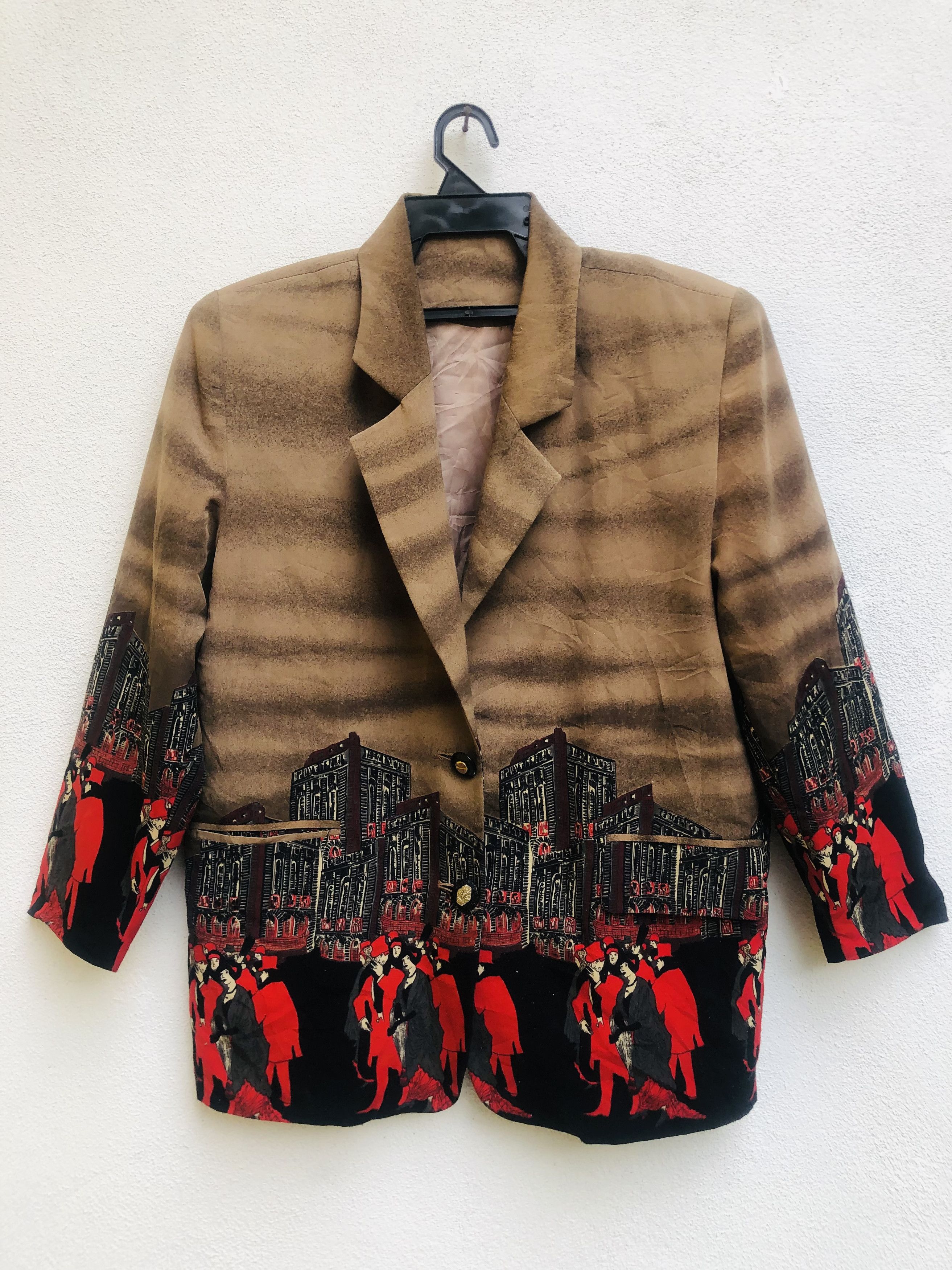 Japanese Brand × Vintage Vintage Dictator Political Japanese Designer Fashion Style Size US L / EU 52-54 / 3 - 1 Thumbnail
