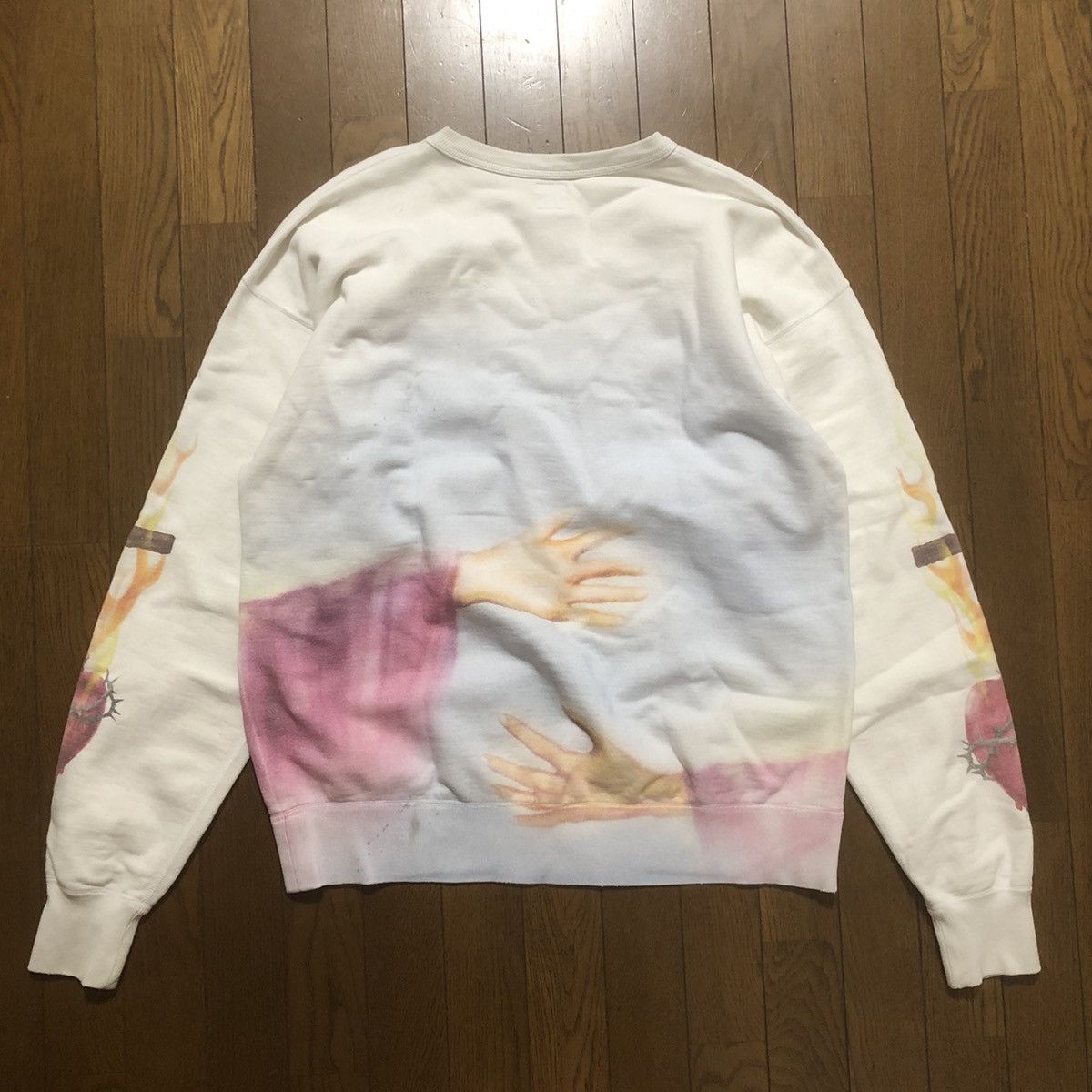 Japanese Brand × READYMADE × Saint Michael Saint Michael Mother’s Hug Sweatshirt Size US XL / EU 56 / 4 - 2 Thumbnail