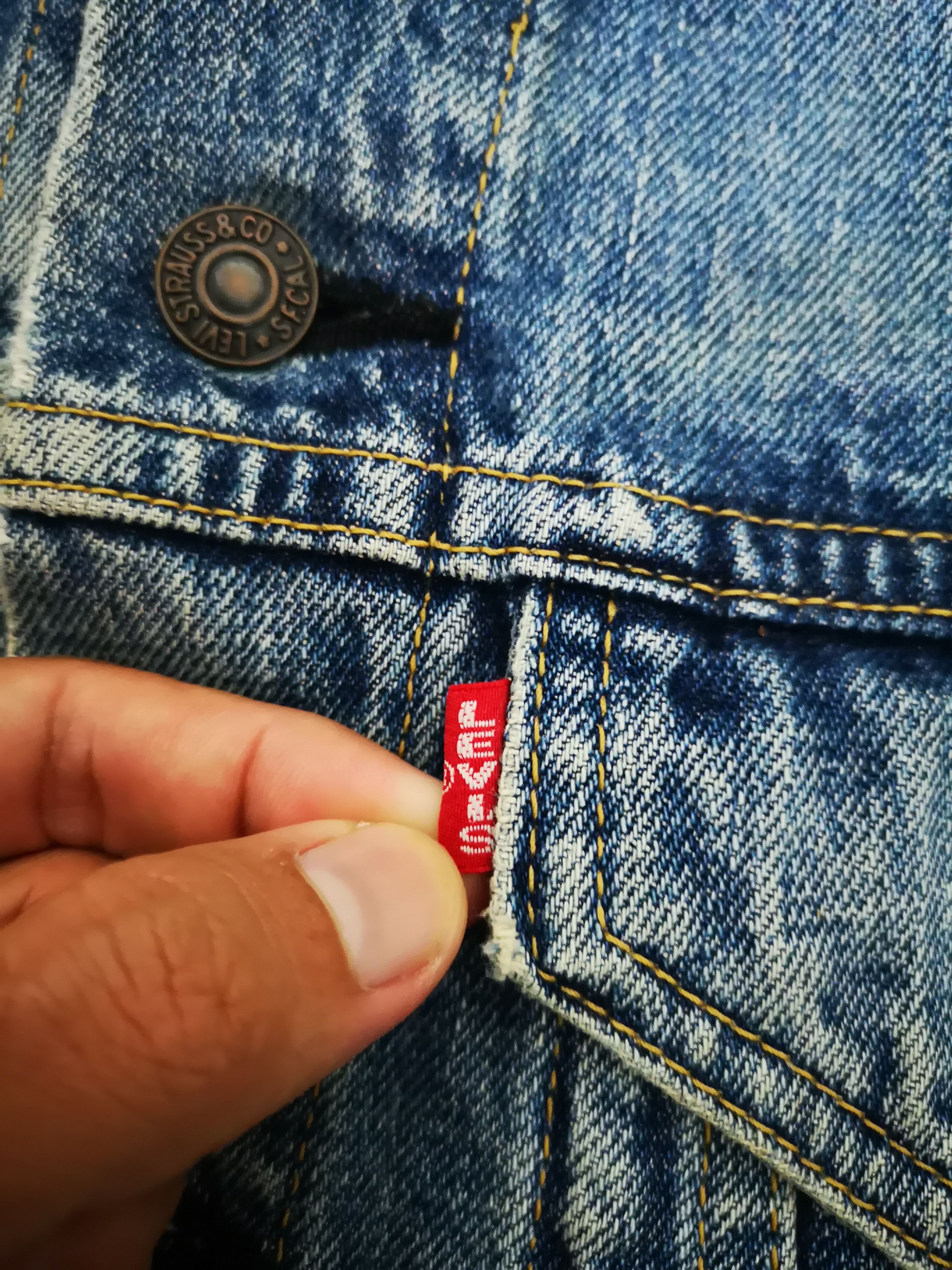 Levi's Vintage Levi's Big E Denims Jacket Size S / US 4 / IT 40 - 6 Thumbnail
