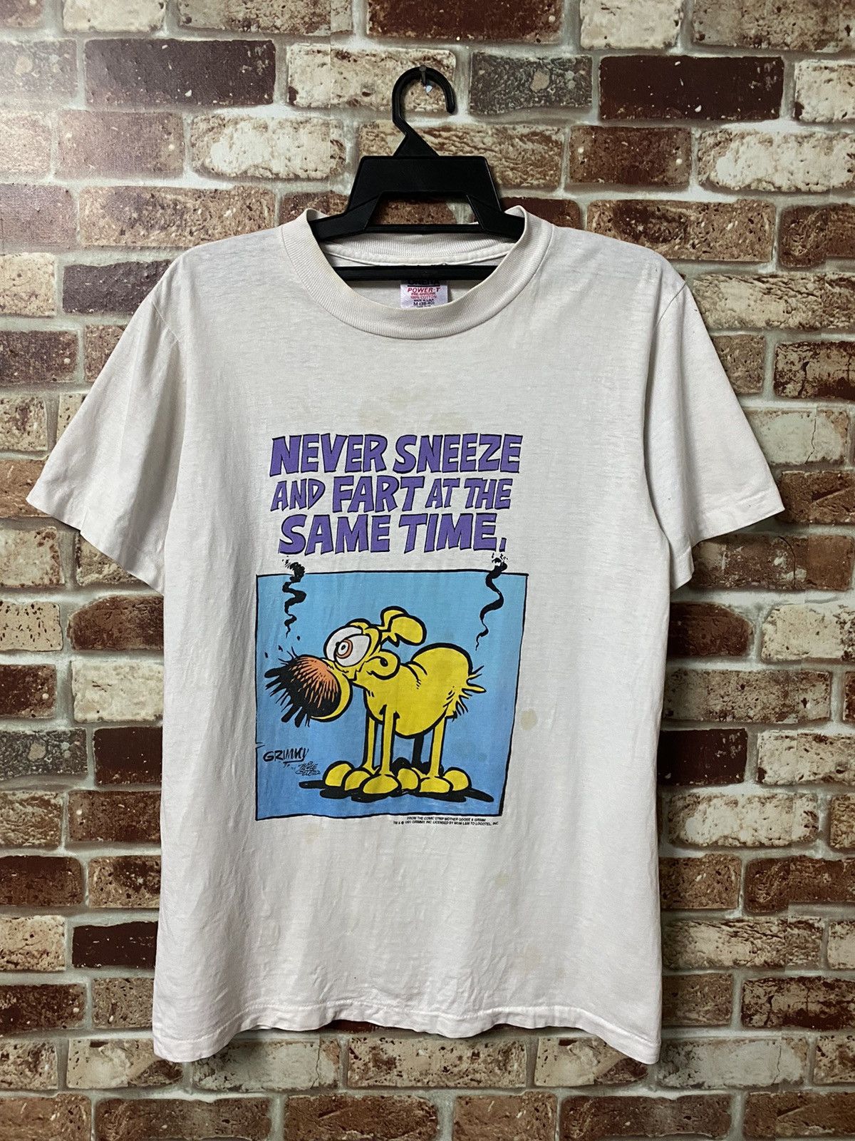 Vintage 🔥RARE🔥VINTAGE 1991 THE COMIC STRIP MOTHER GOOSE & GRIMM Size US M / EU 48-50 / 2 - 1 Thumbnail