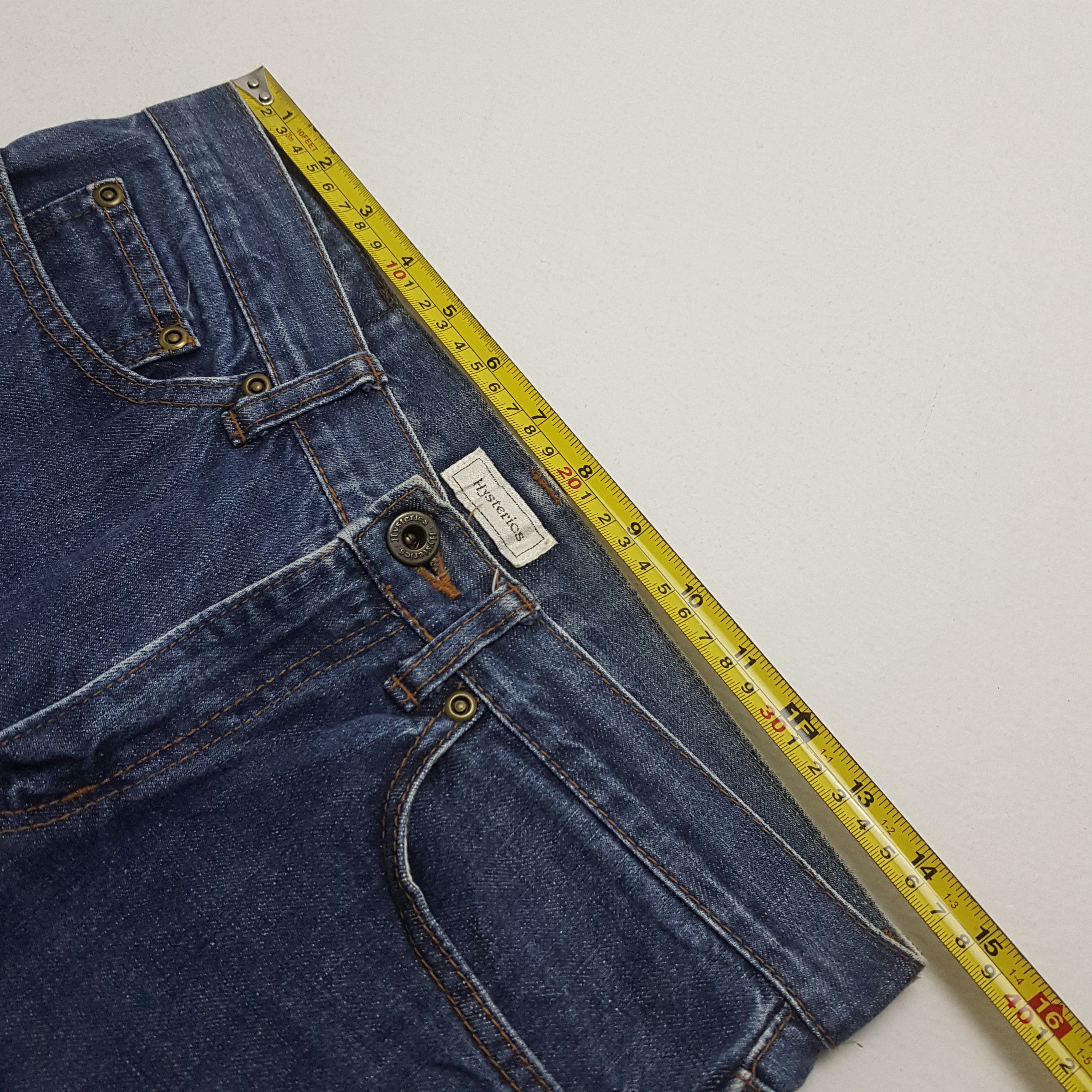 Hysteric Glamour × Japanese Brand × Vintage Vintage HYSTERIC GLAMOUR skinny denim jeans made in Japan Size US 31 - 8 Thumbnail