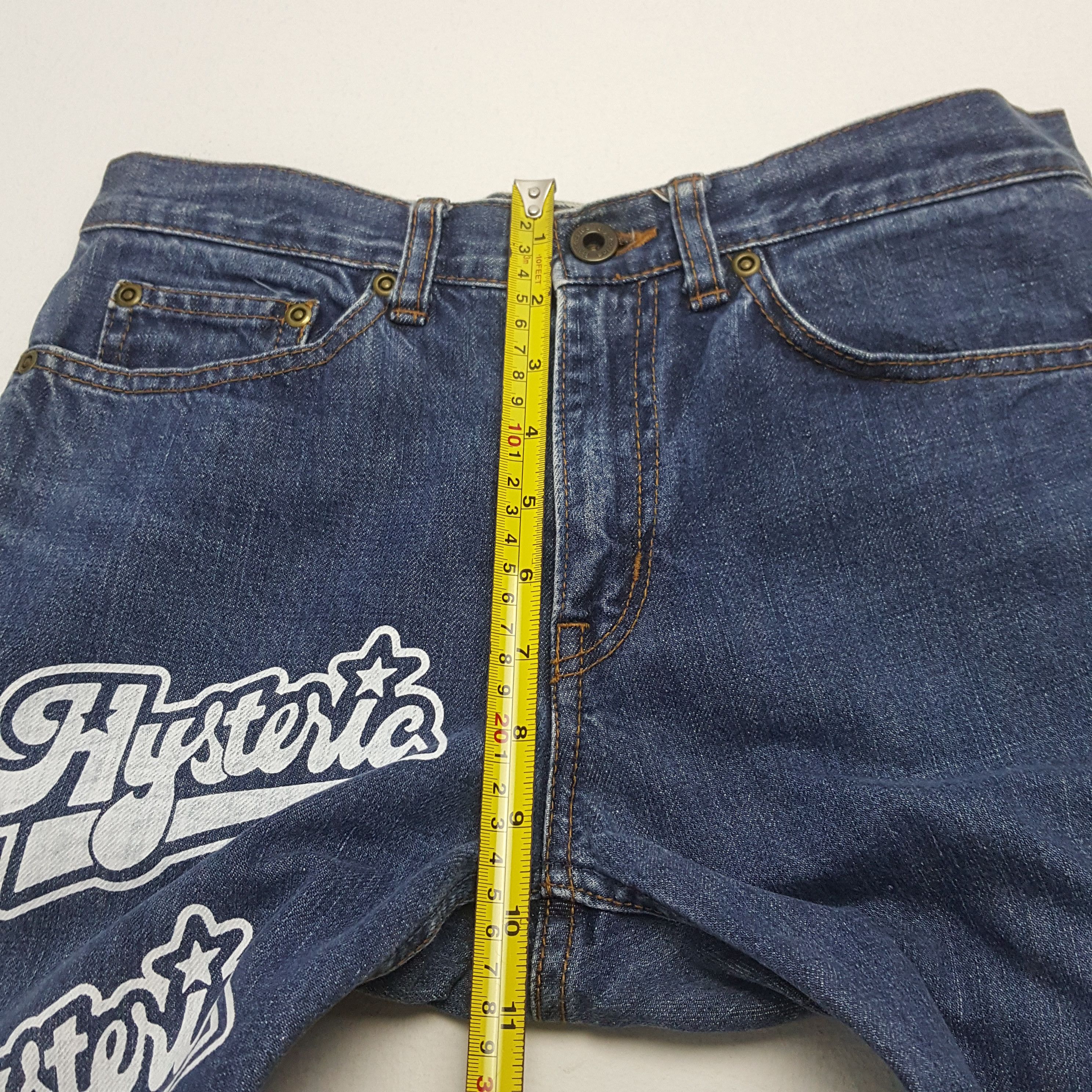 Hysteric Glamour × Japanese Brand × Vintage Vintage HYSTERIC GLAMOUR skinny denim jeans made in Japan Size US 31 - 9 Thumbnail