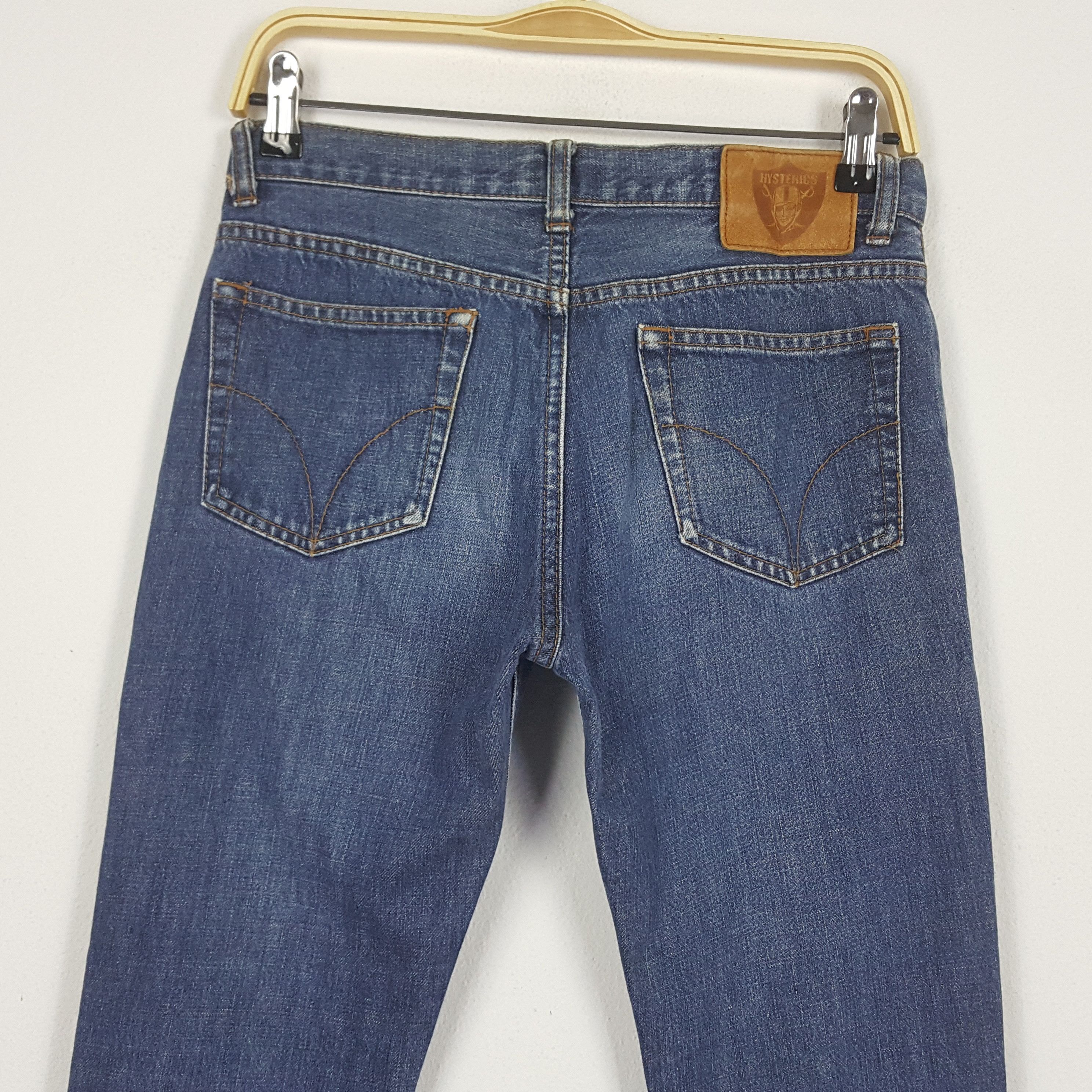 Hysteric Glamour × Japanese Brand × Vintage Vintage HYSTERIC GLAMOUR skinny denim jeans made in Japan Size US 31 - 6 Thumbnail