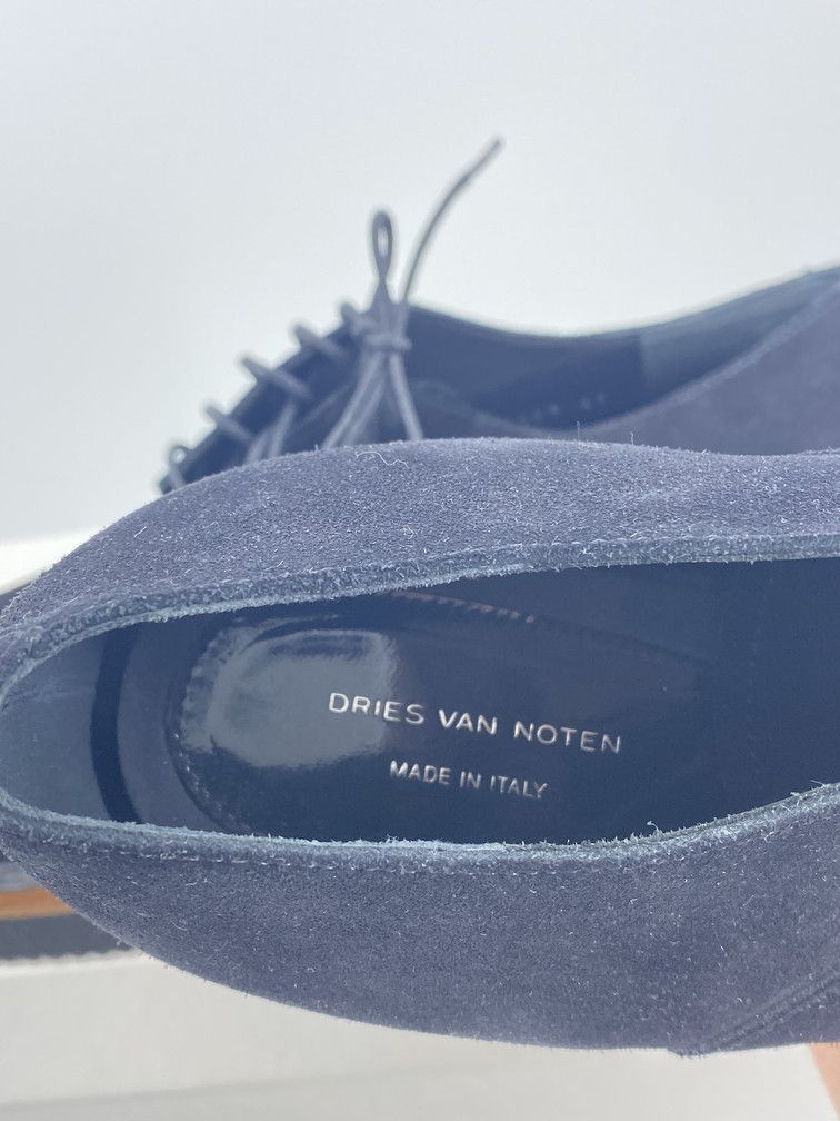 Dries Van Noten SS22 Lug Sole Suede Derby Size US 8 / EU 41 - 8 Thumbnail