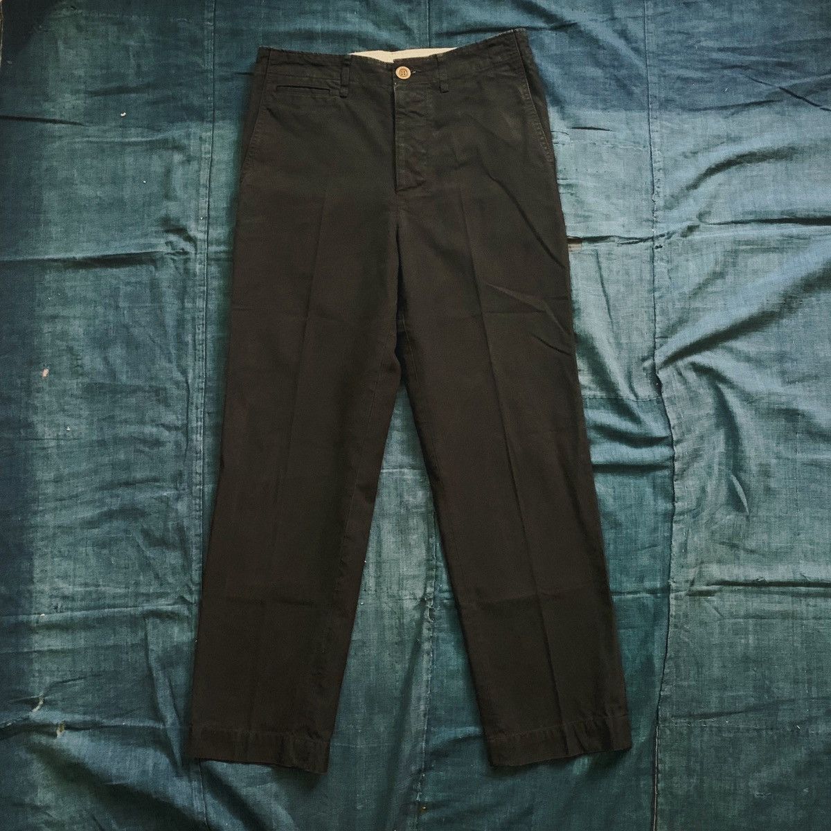 image of Visvim Chino Pants Hw Taper in Navy, Men's (Size 30)