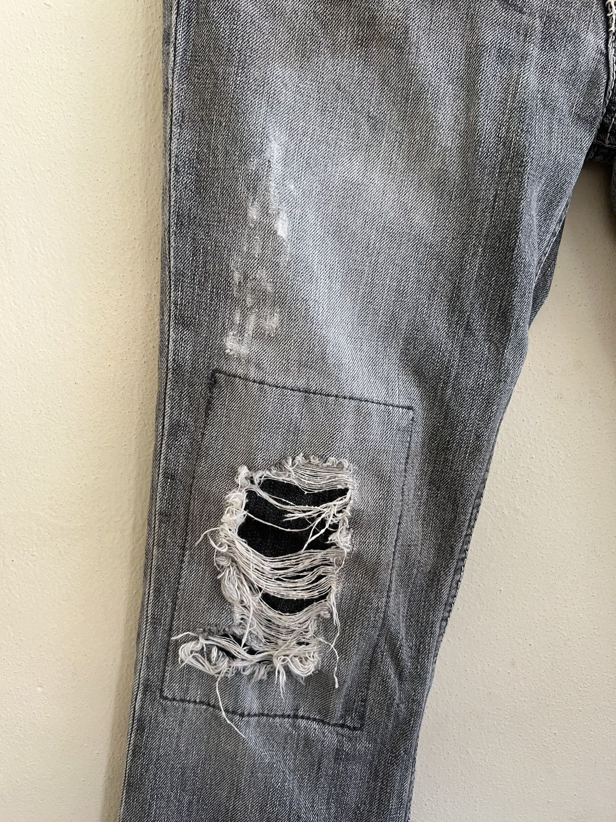 Vintage Vintage On Board Nice Distress Denim Jeans Size US 31 - 5 Thumbnail