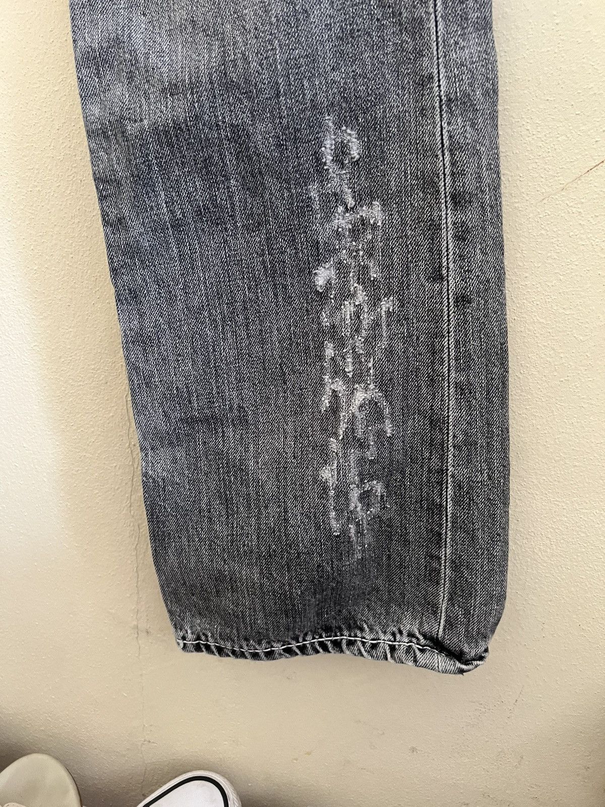 Vintage Vintage On Board Nice Distress Denim Jeans Size US 31 - 7 Thumbnail