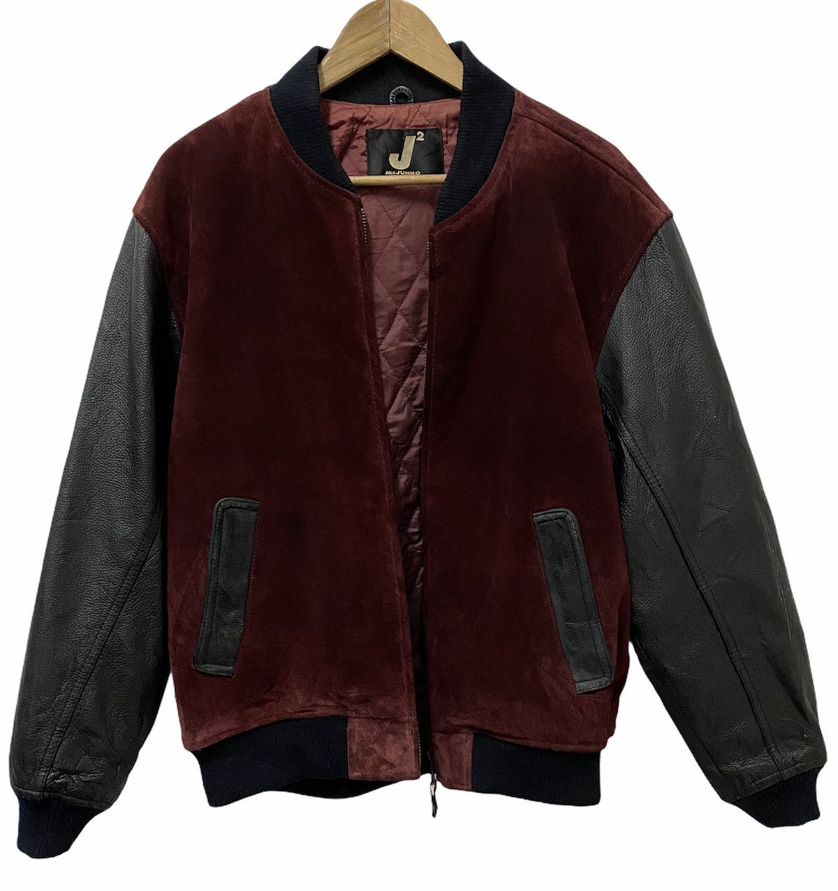 Mr. Junko 🔥Mr.Junko J2🔥Embroidery Big Logo Leather Jacket Size US L / EU 52-54 / 3 - 5 Thumbnail