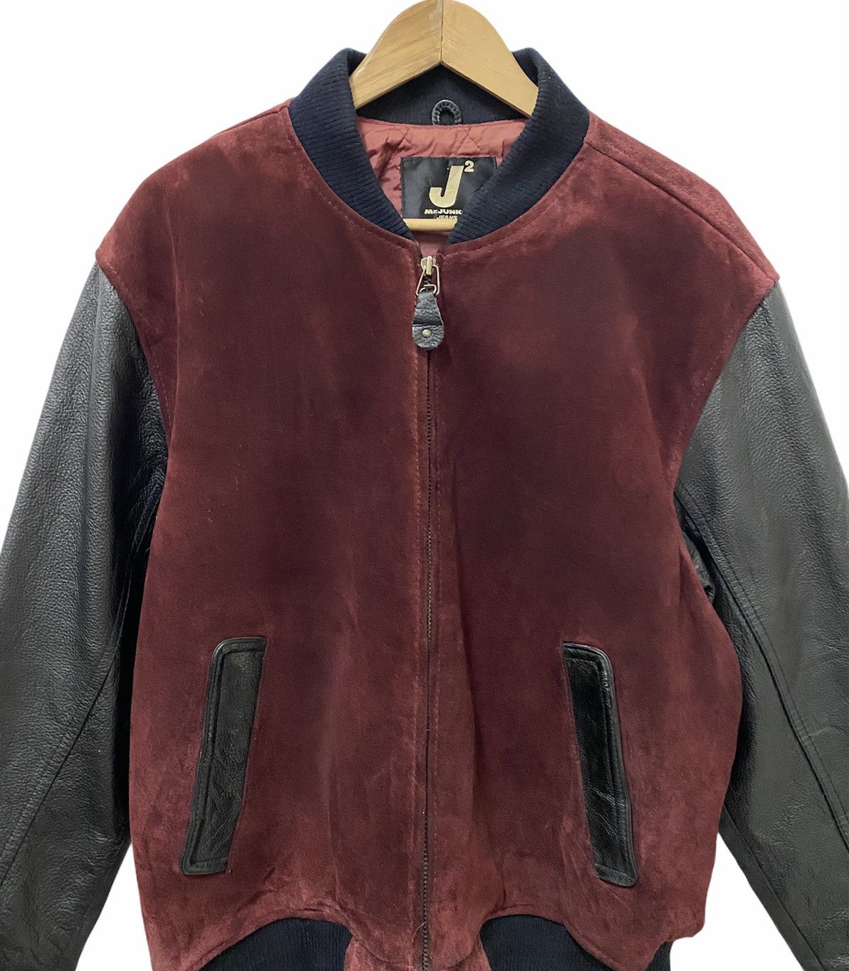 Mr. Junko 🔥Mr.Junko J2🔥Embroidery Big Logo Leather Jacket Size US L / EU 52-54 / 3 - 6 Thumbnail