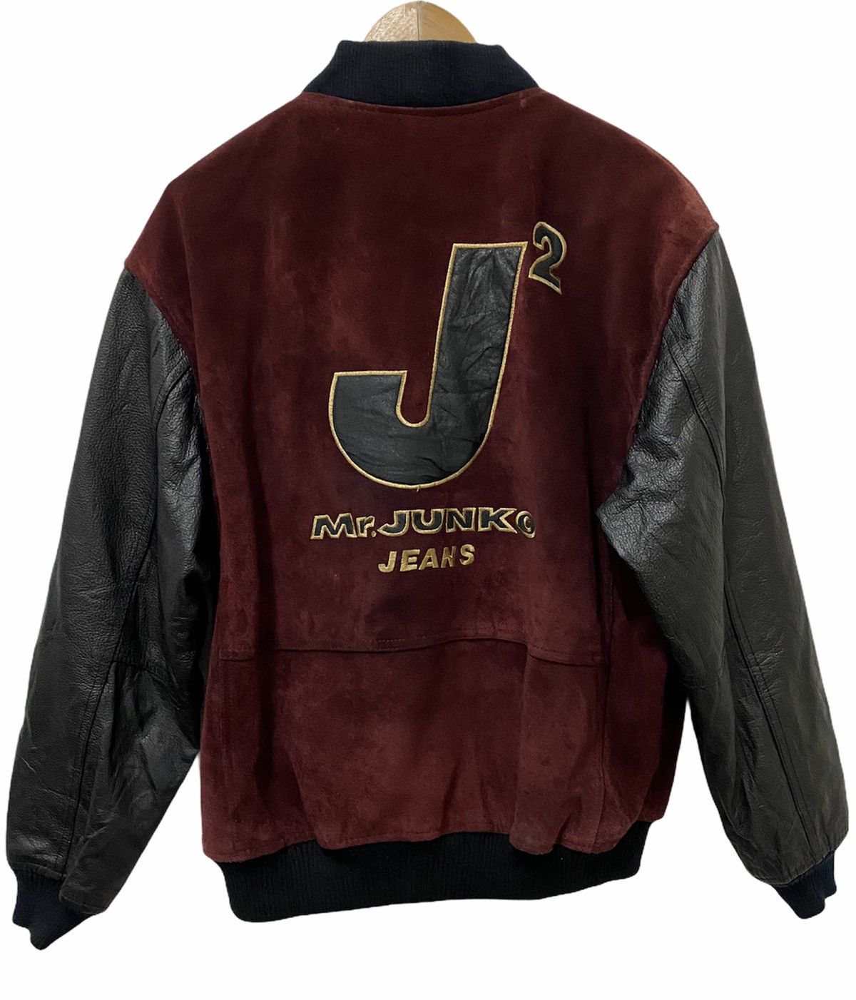 Mr. Junko 🔥Mr.Junko J2🔥Embroidery Big Logo Leather Jacket Size US L / EU 52-54 / 3 - 2 Thumbnail